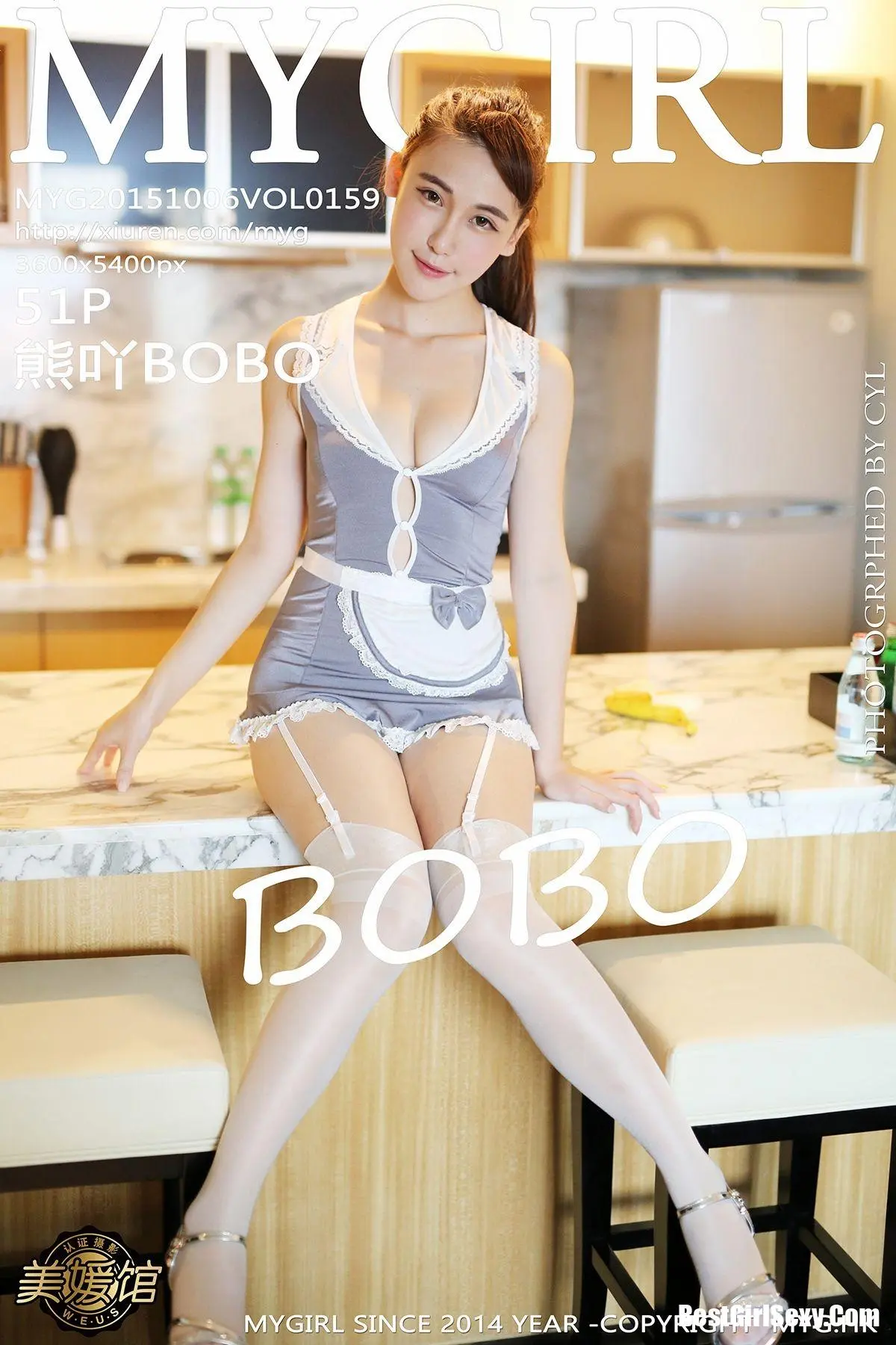 MyGirl Vol.159 Xiong Bo Bo-爱秀网