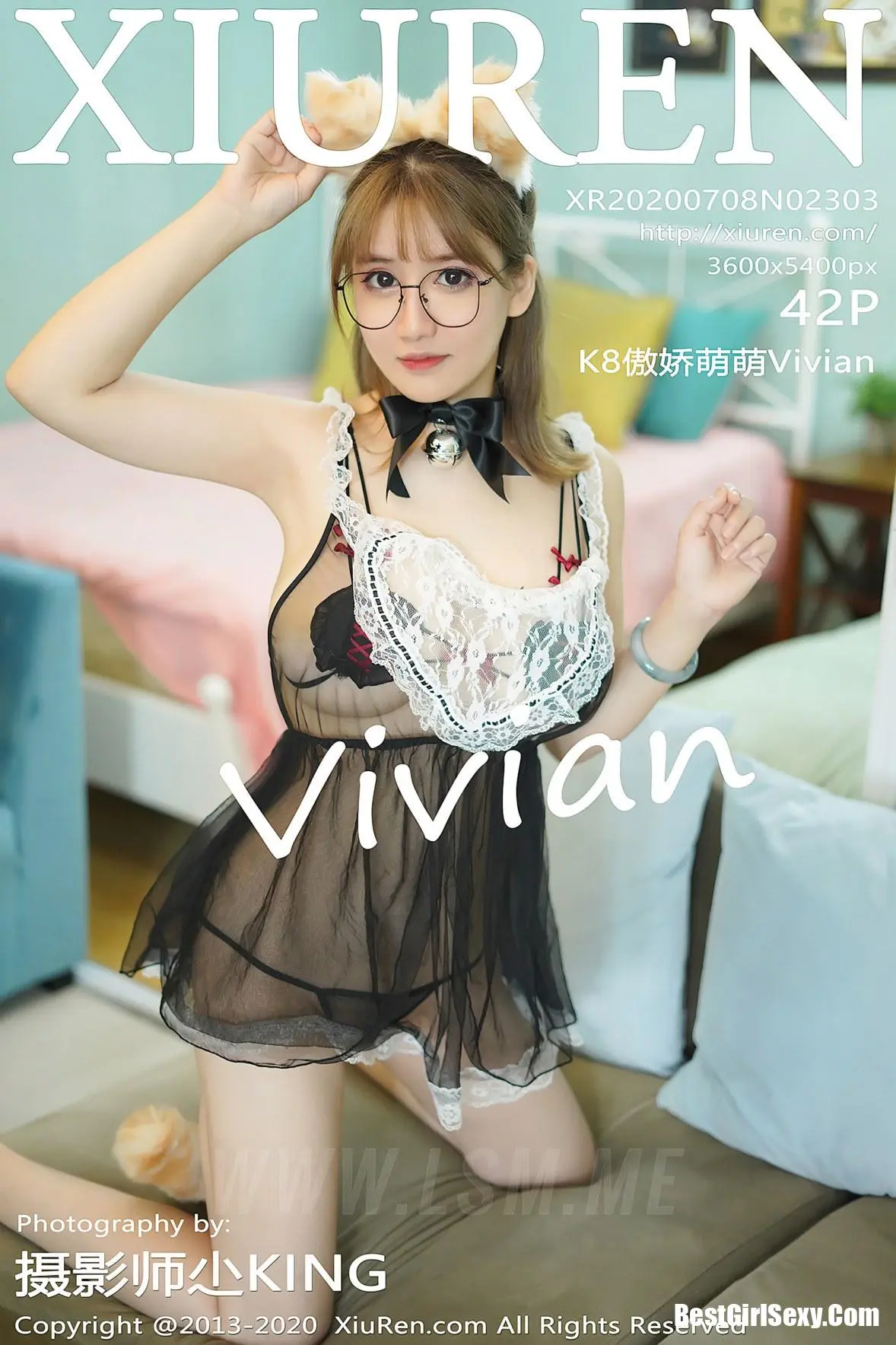 XiuRen No.2303 k8 Tsundere and cute vivian glasses cute girl-爱秀网