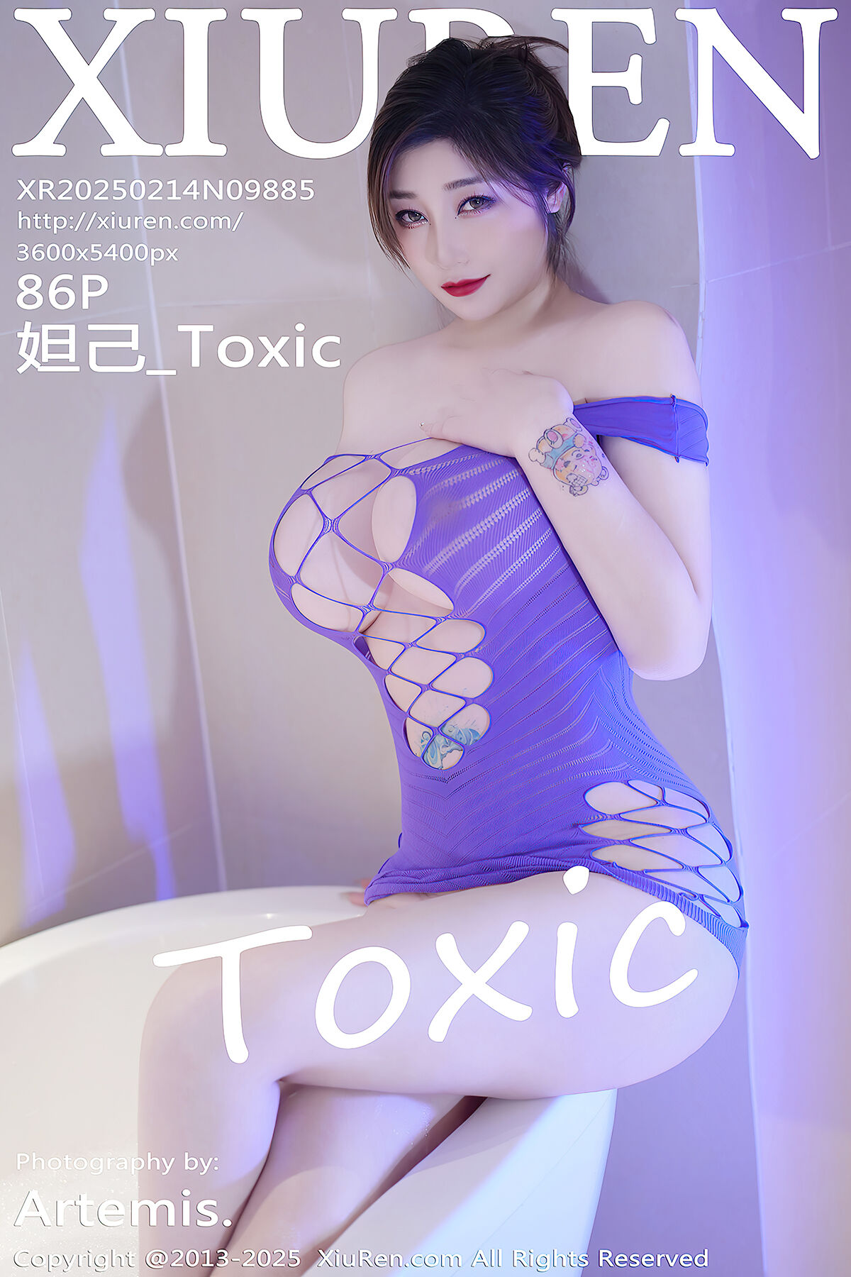 XiuRen秀人网 No.9885 Da Ji Toxic-爱秀网