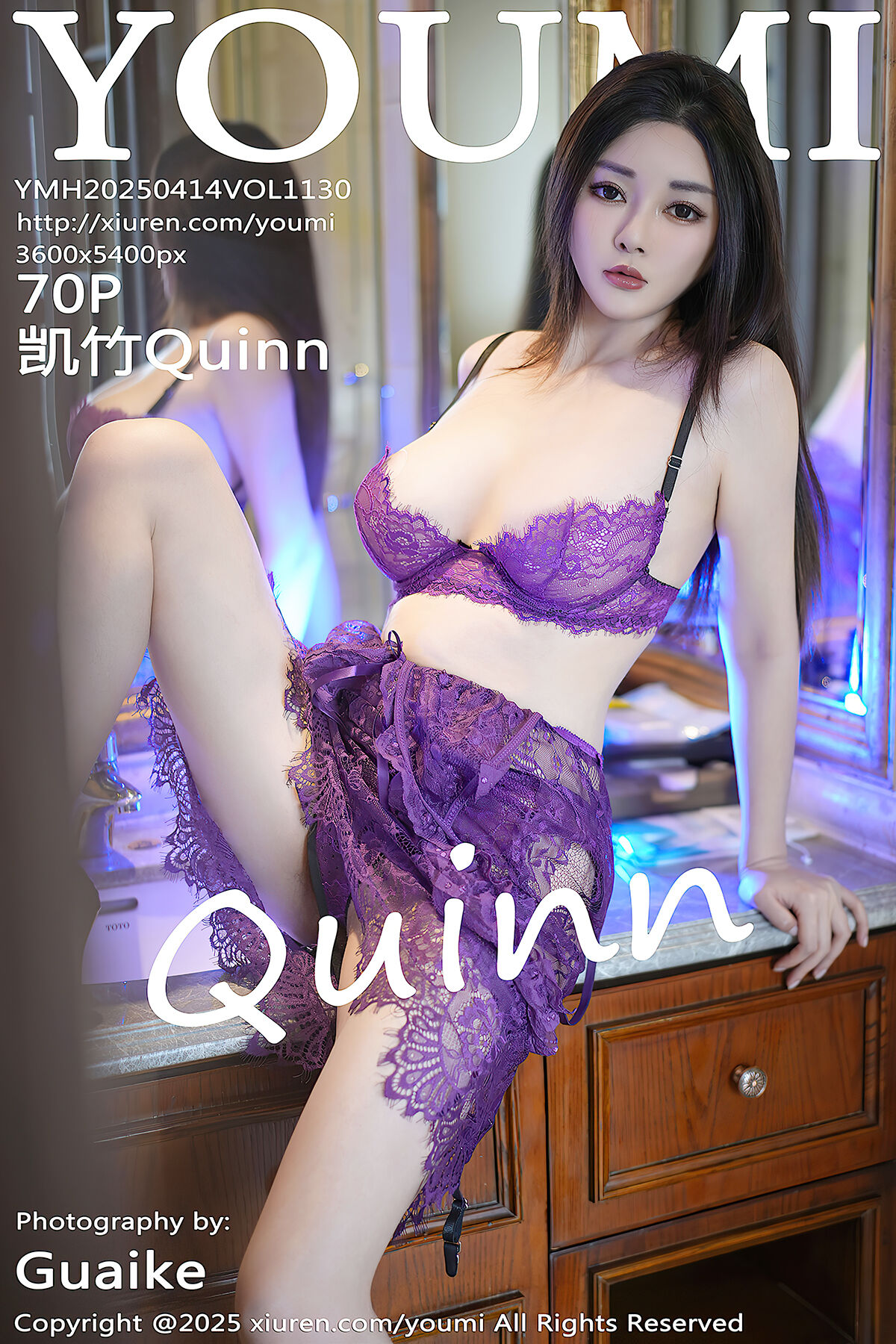 YouMi尤蜜荟 Vol.1130 凯竹Quinn (71P)-爱秀网