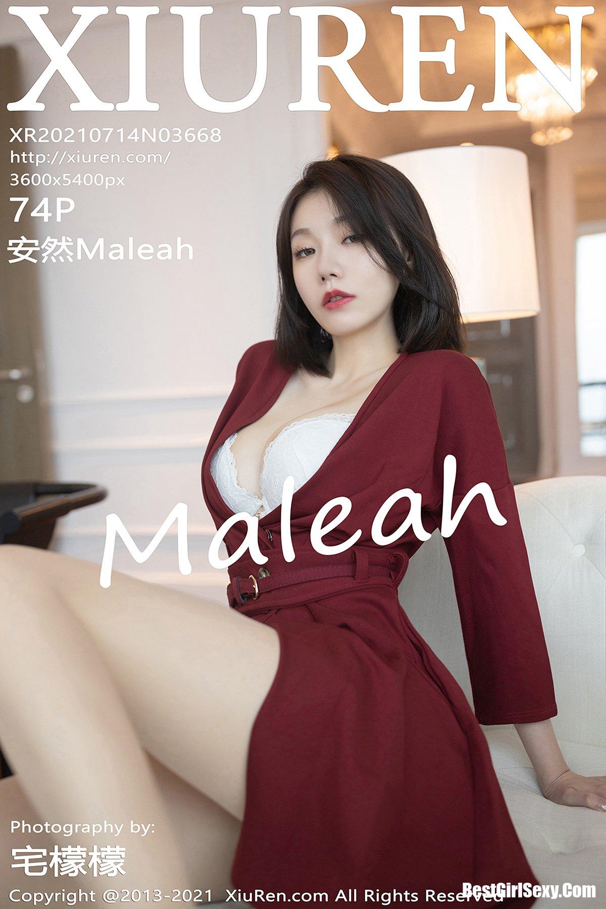 XiuRen秀人网 No.3668 An Ran Maleah