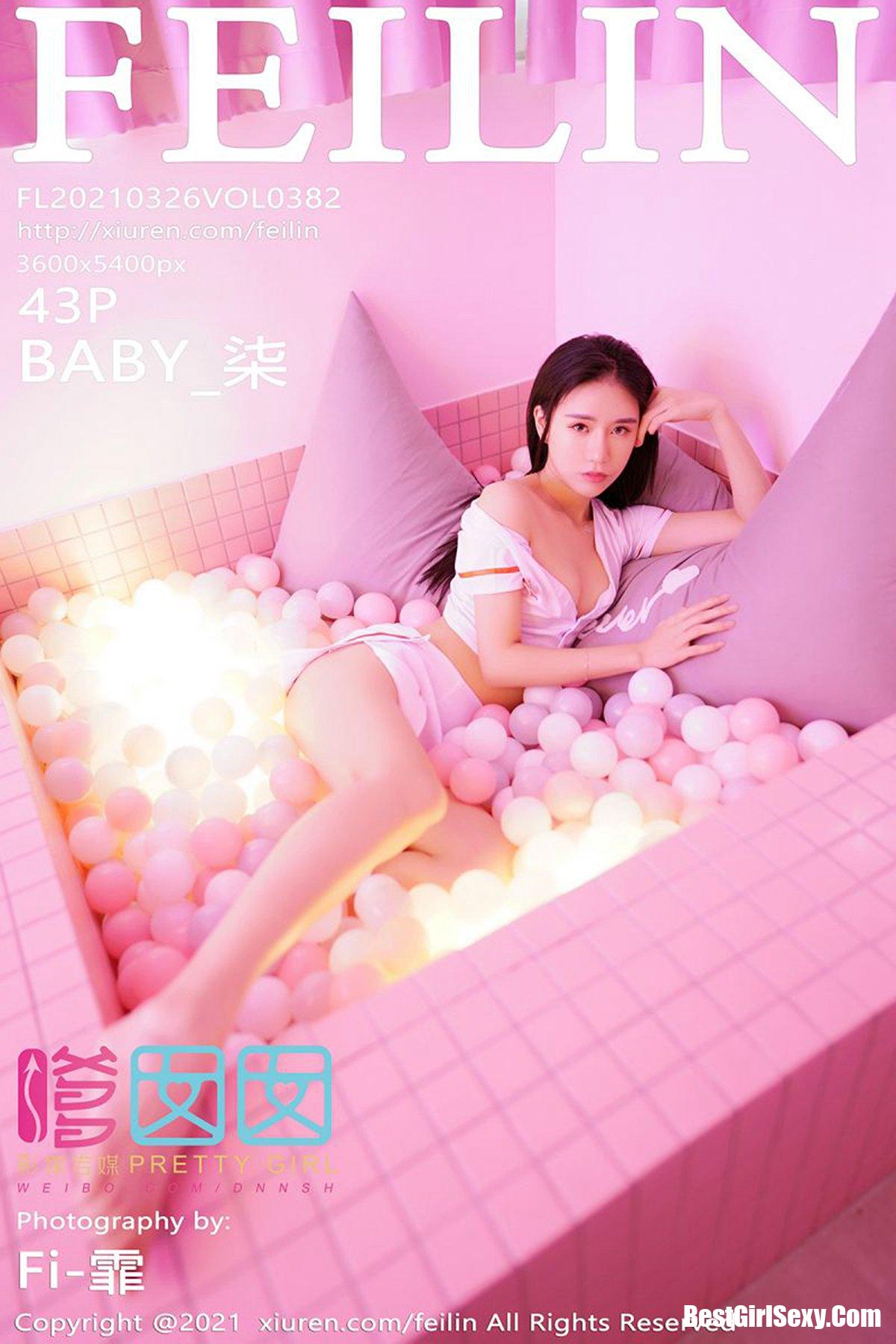 FeiLin嗲囡囡 Vol.382 Bai Zi Yan-爱秀网