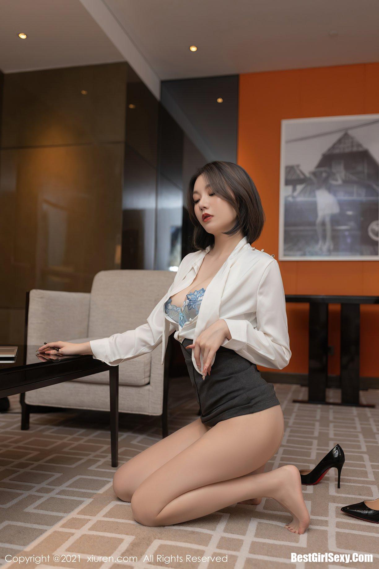 XiuRen秀人网 No.4051 An Ran Maleah-爱秀网