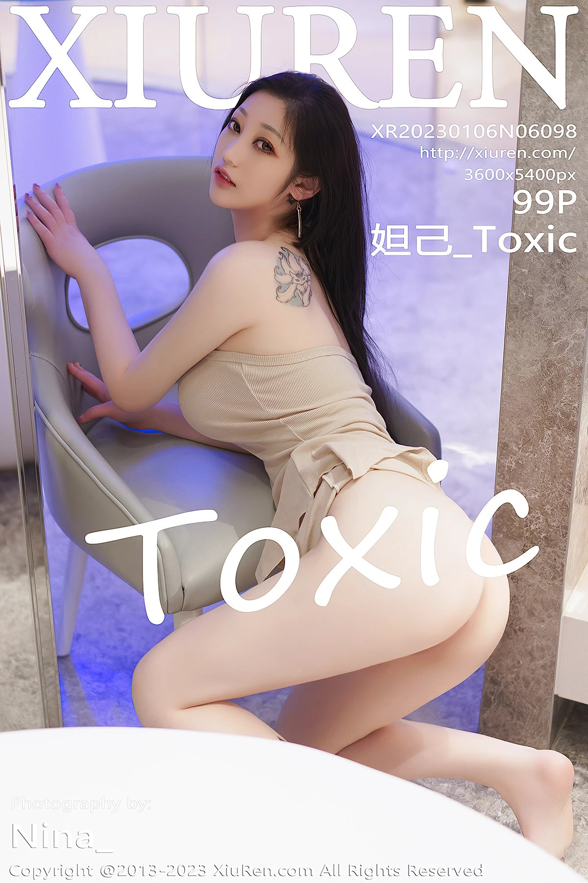 XiuRen秀人网 No.6098 Da Ji Toxic-爱秀网