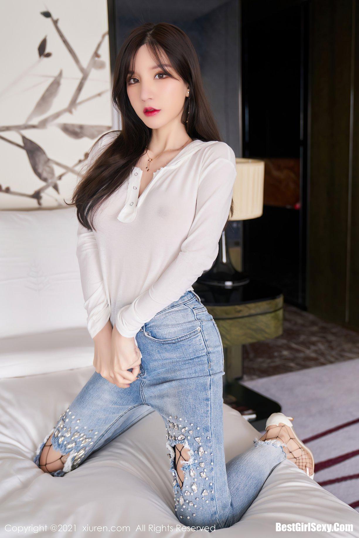 XiuRen秀人网 No.3804 Zhou Yu Xi 22