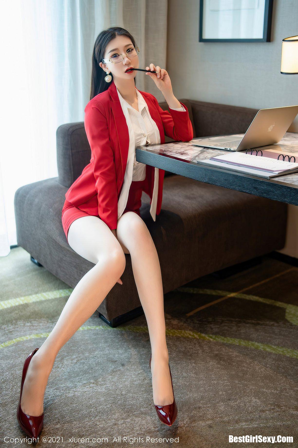 XiuRen秀人网 No.3954 Gu Qiao Nan Cora 16