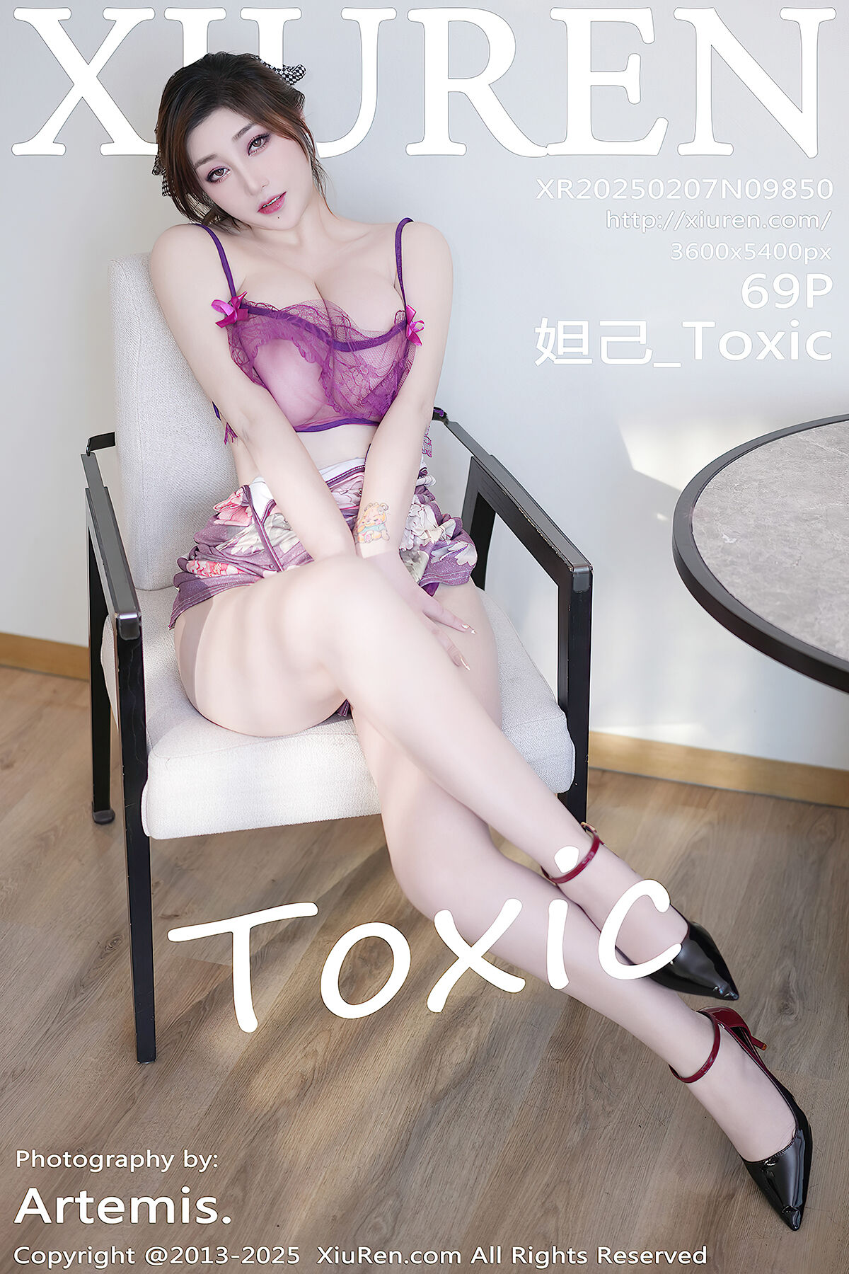 XiuRen秀人网 No.9850 Da Ji Toxic-爱秀网