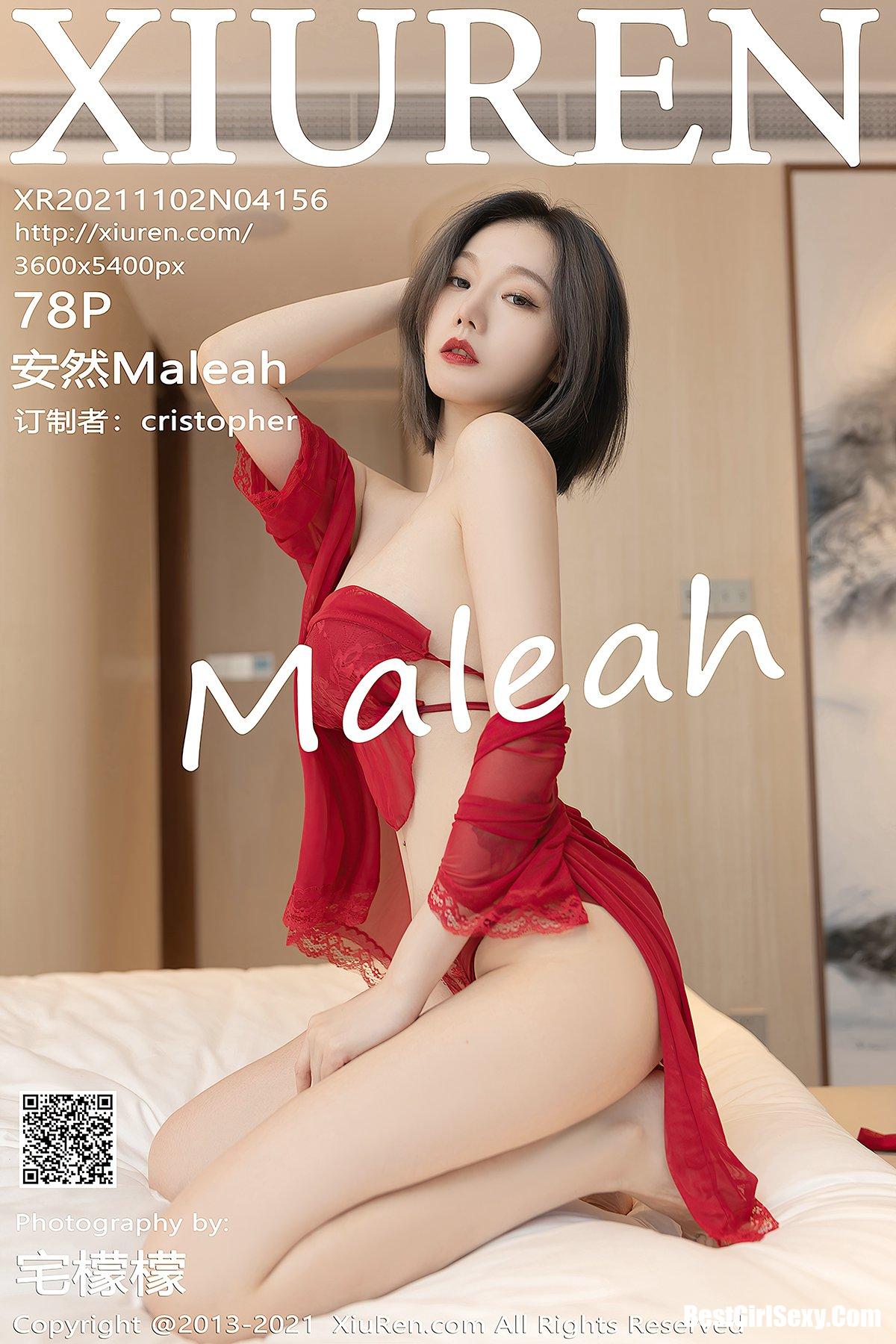XiuRen秀人网 No.4156 An Ran Maleah-爱秀网