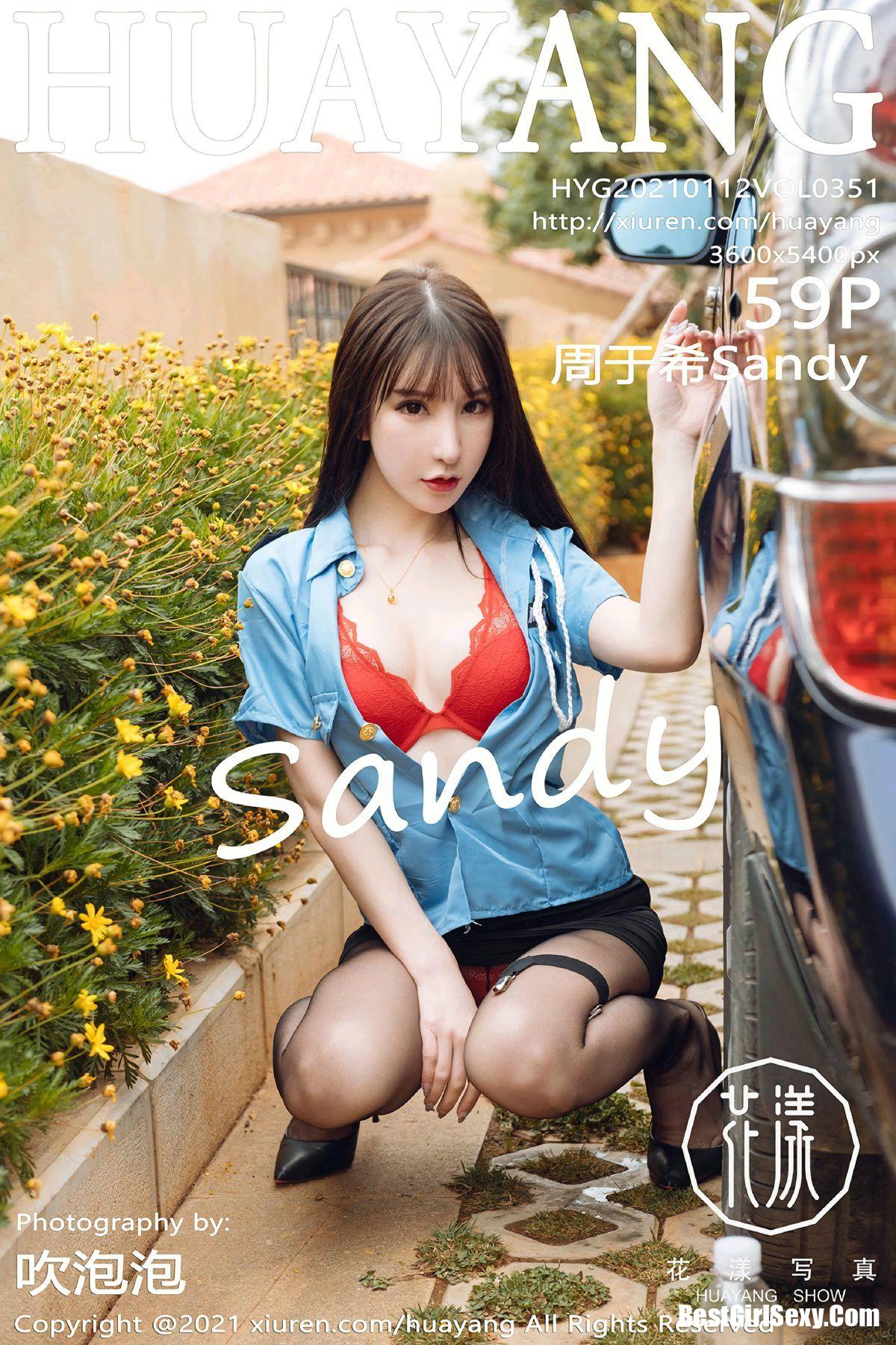 HuaYang花漾Show Vol.351 Zhou Yu Xi-爱秀网