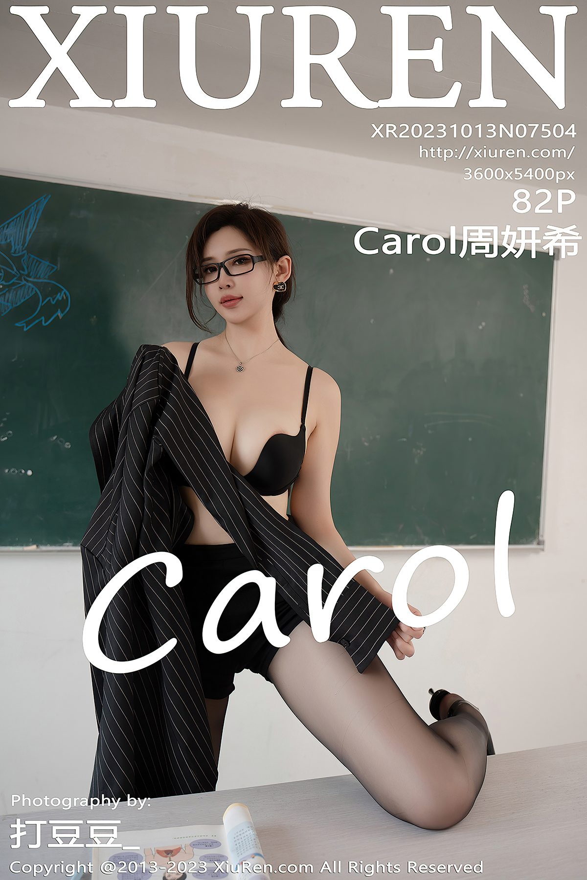 XiuRen秀人网 No.7504 Carol Zhou Yan Xi-爱秀网