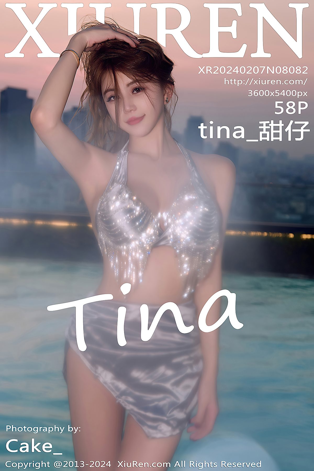 XiuRen秀人网 No.8082 Tina Tian Zi-爱秀网
