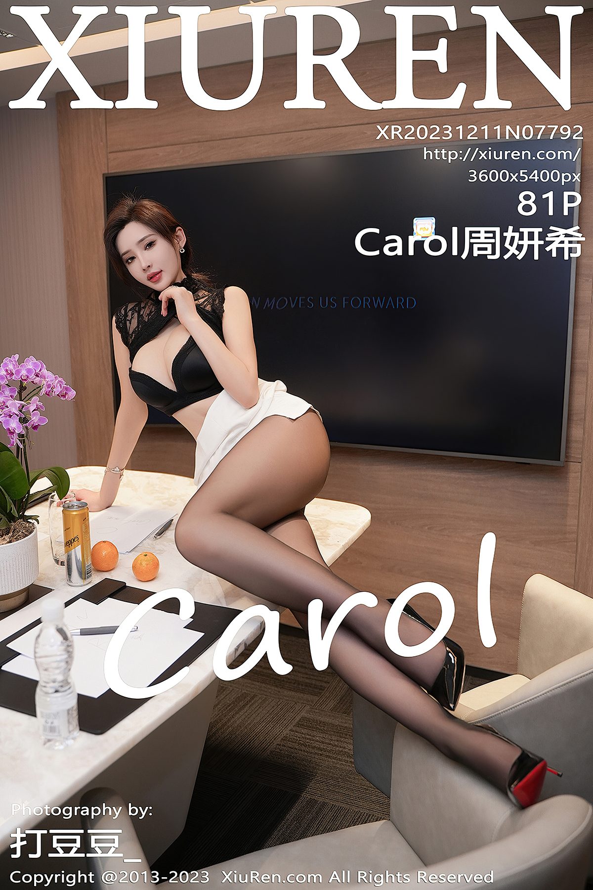 XiuRen秀人网 No.7792 Carol Zhou Yan Xi-爱秀网