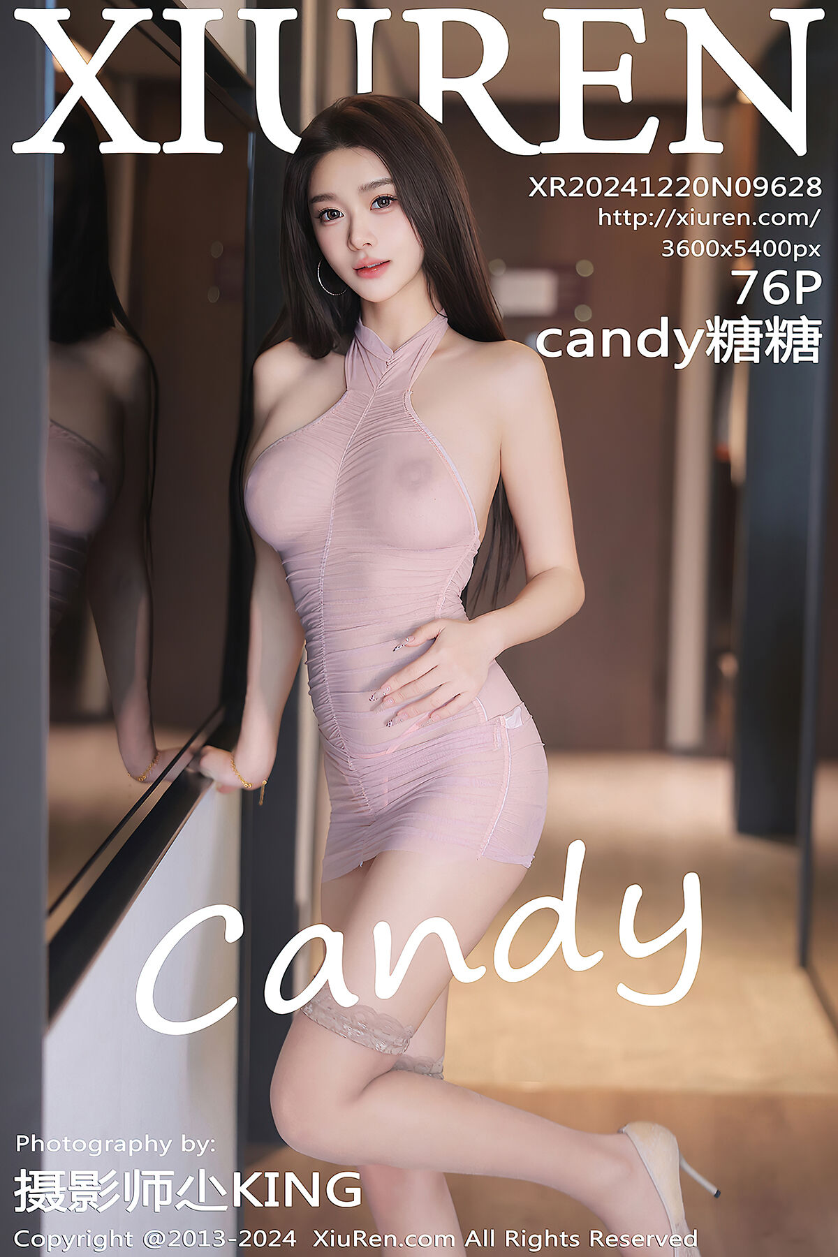 XiuRen秀人网 No.9628 Candy Tang Tang-爱秀网