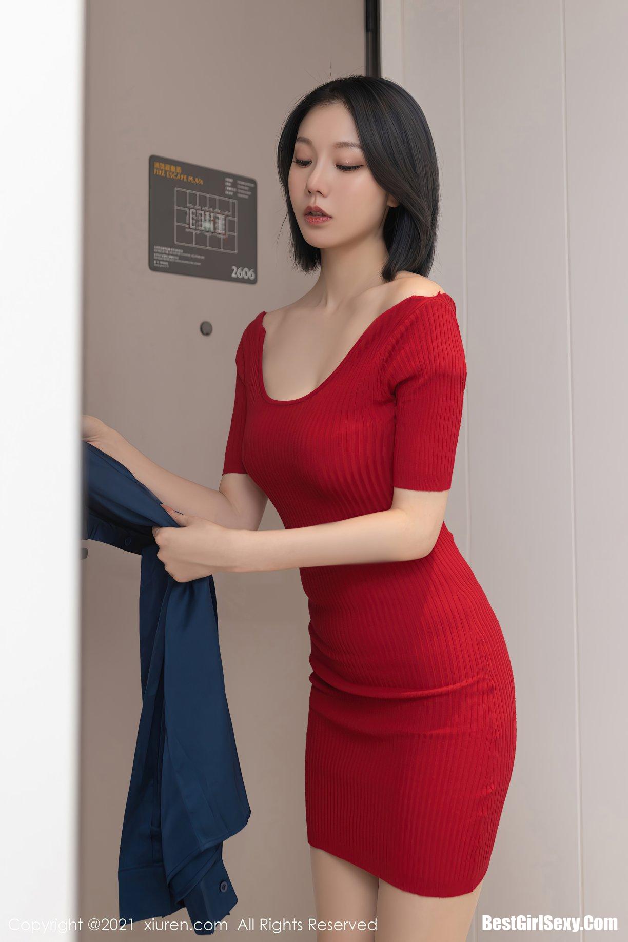 XiuRen秀人网 No.4077 An Ran Maleah 8