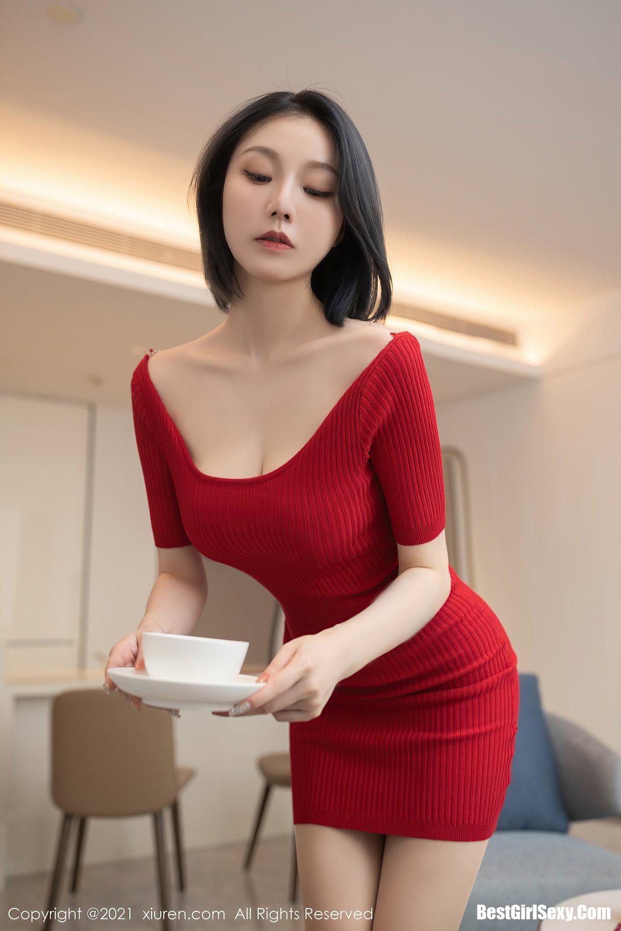 XiuRen秀人网 No.4077 An Ran Maleah 11