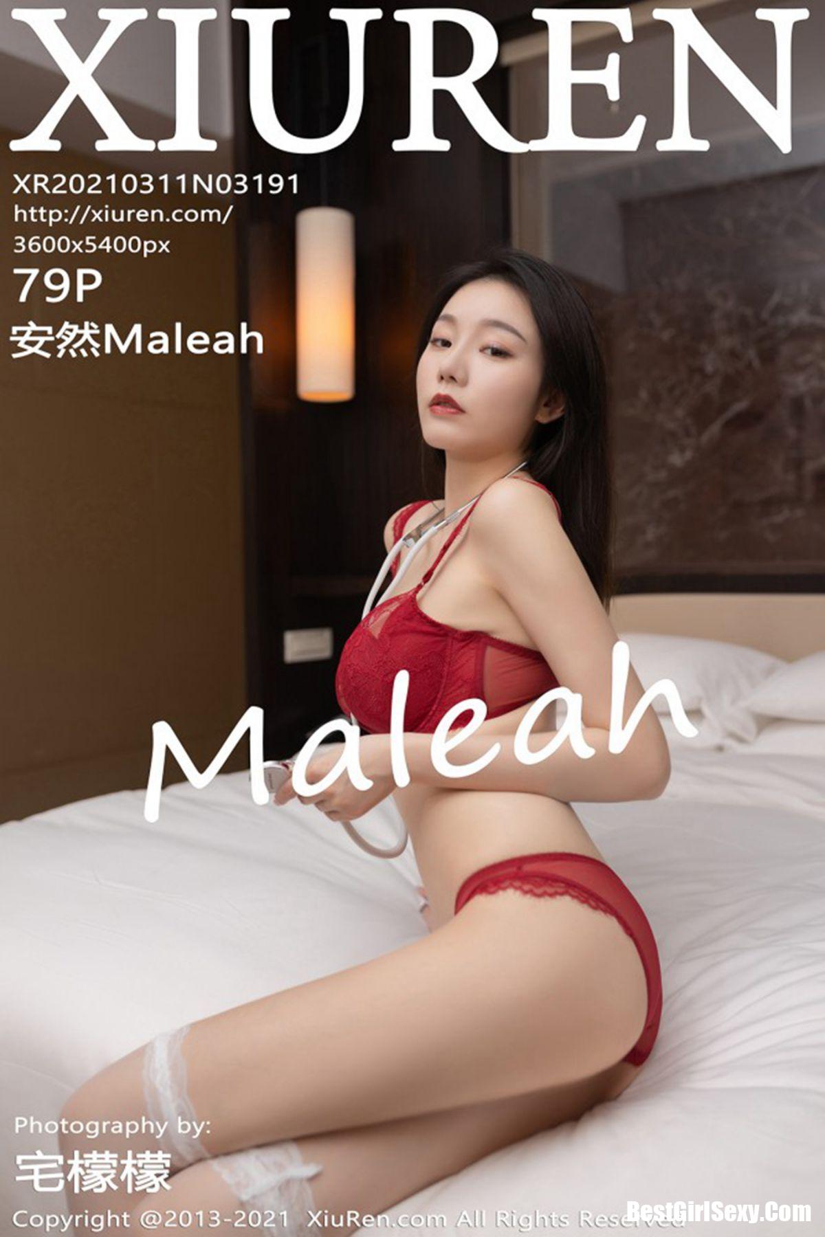 XiuRen秀人网 No.3191 An Ran Maleah