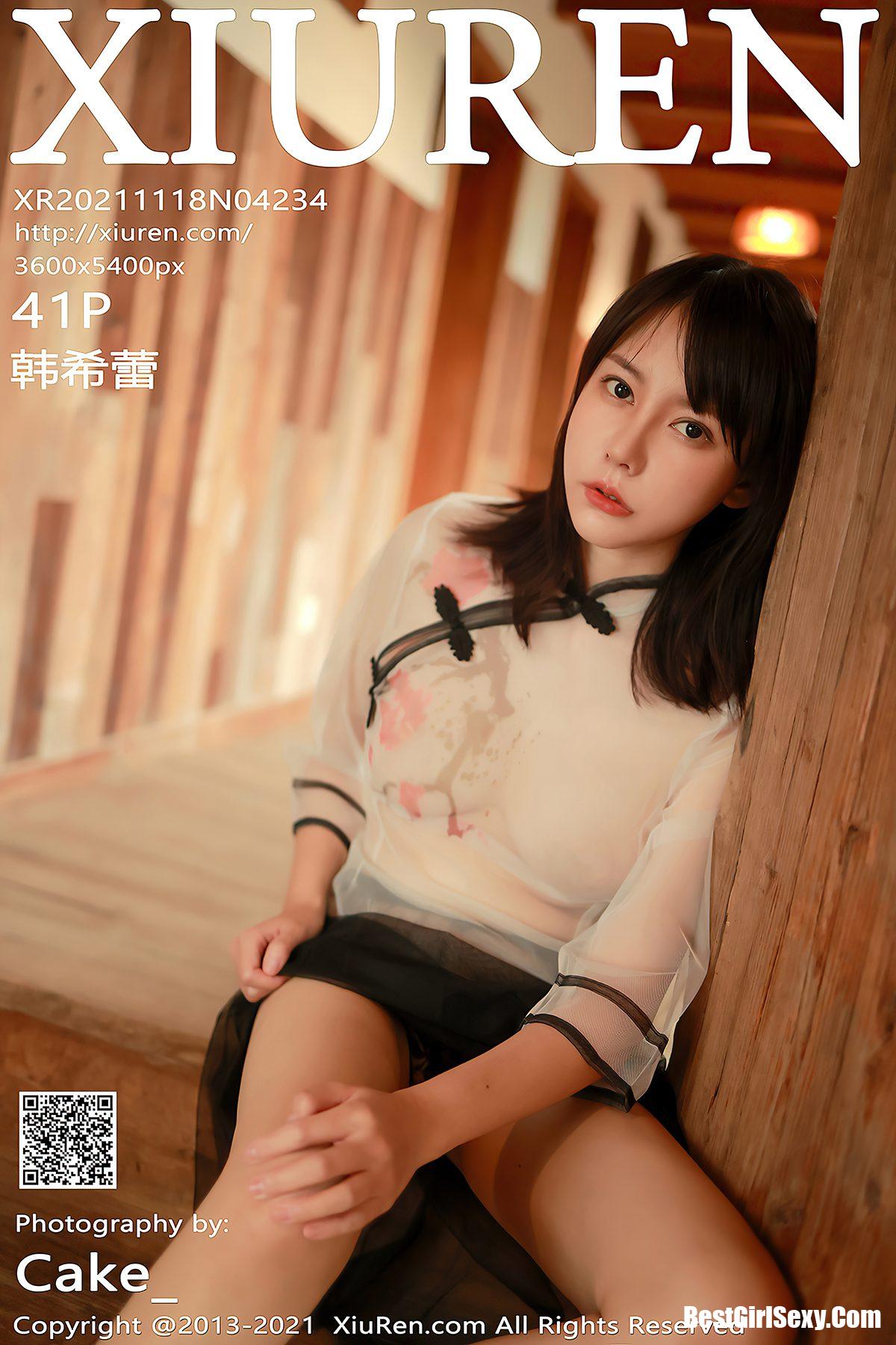 XiuRen秀人网 No.4234 Han Xi Lei-爱秀网