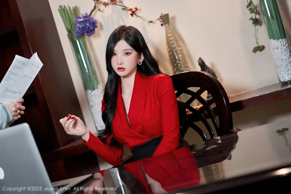 XiuRen秀人网 No 6101 Zhou Yu Xi Sally 0037 7844764319
