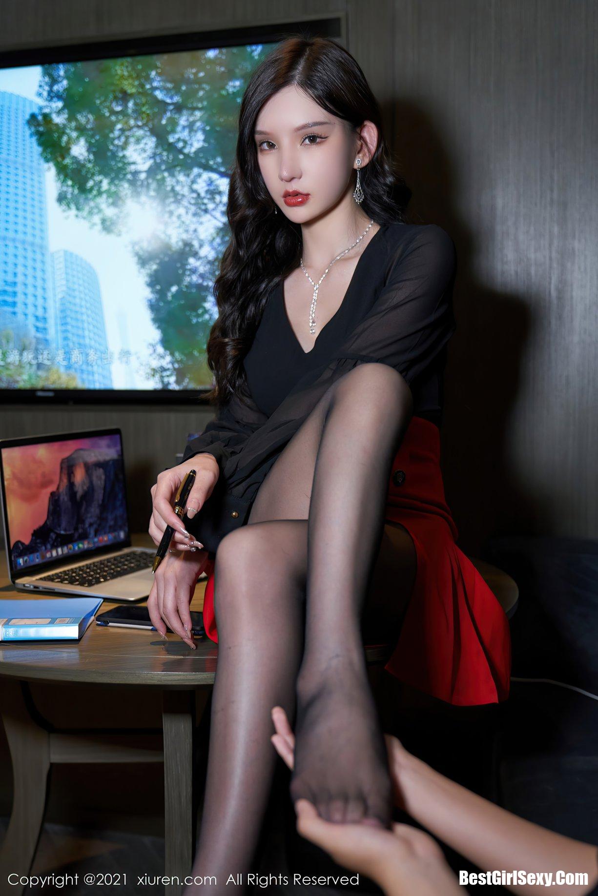 XiuRen秀人网 No.4075 Zhou Yu Xi 32