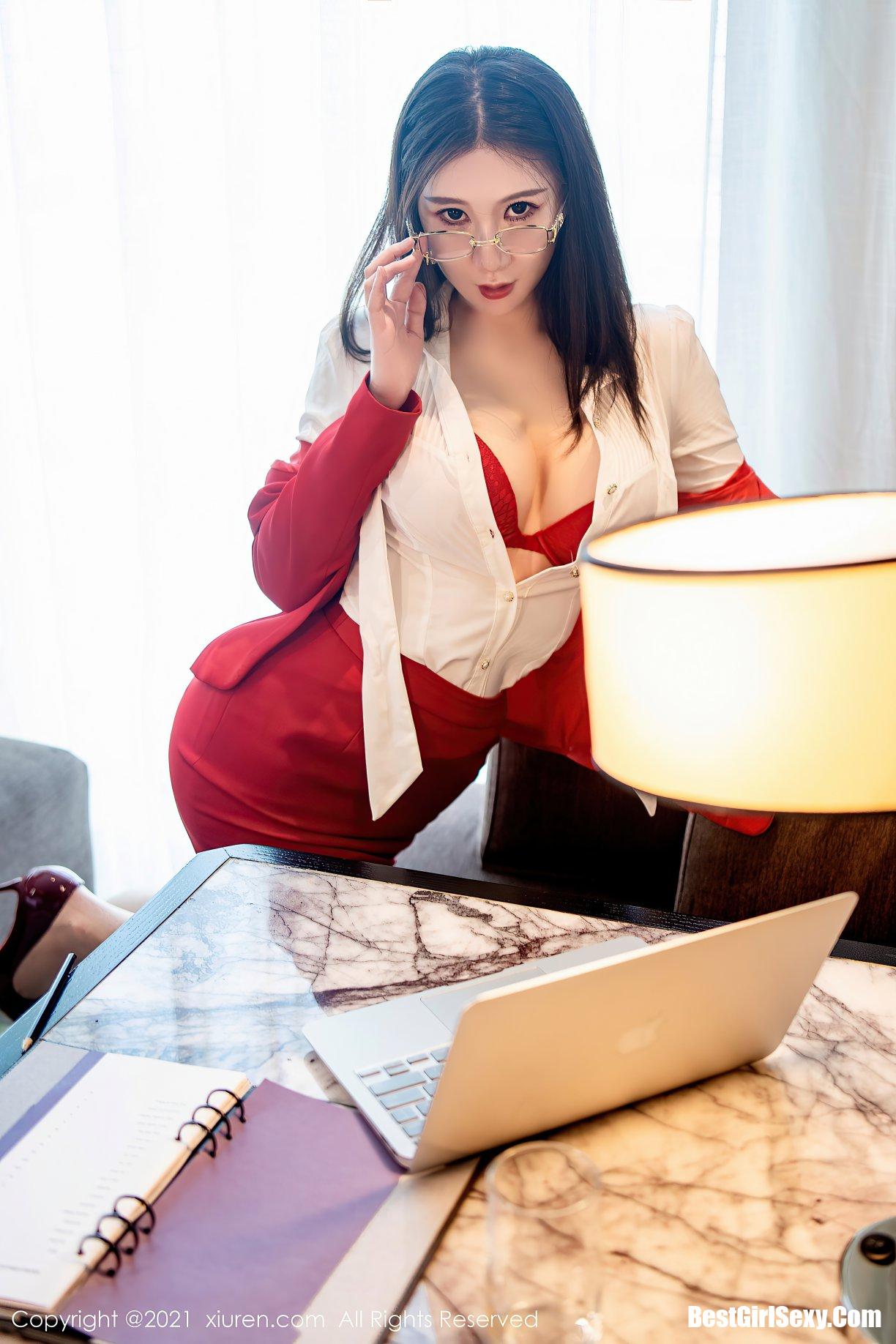 XiuRen秀人网 No.3954 Gu Qiao Nan Cora 28