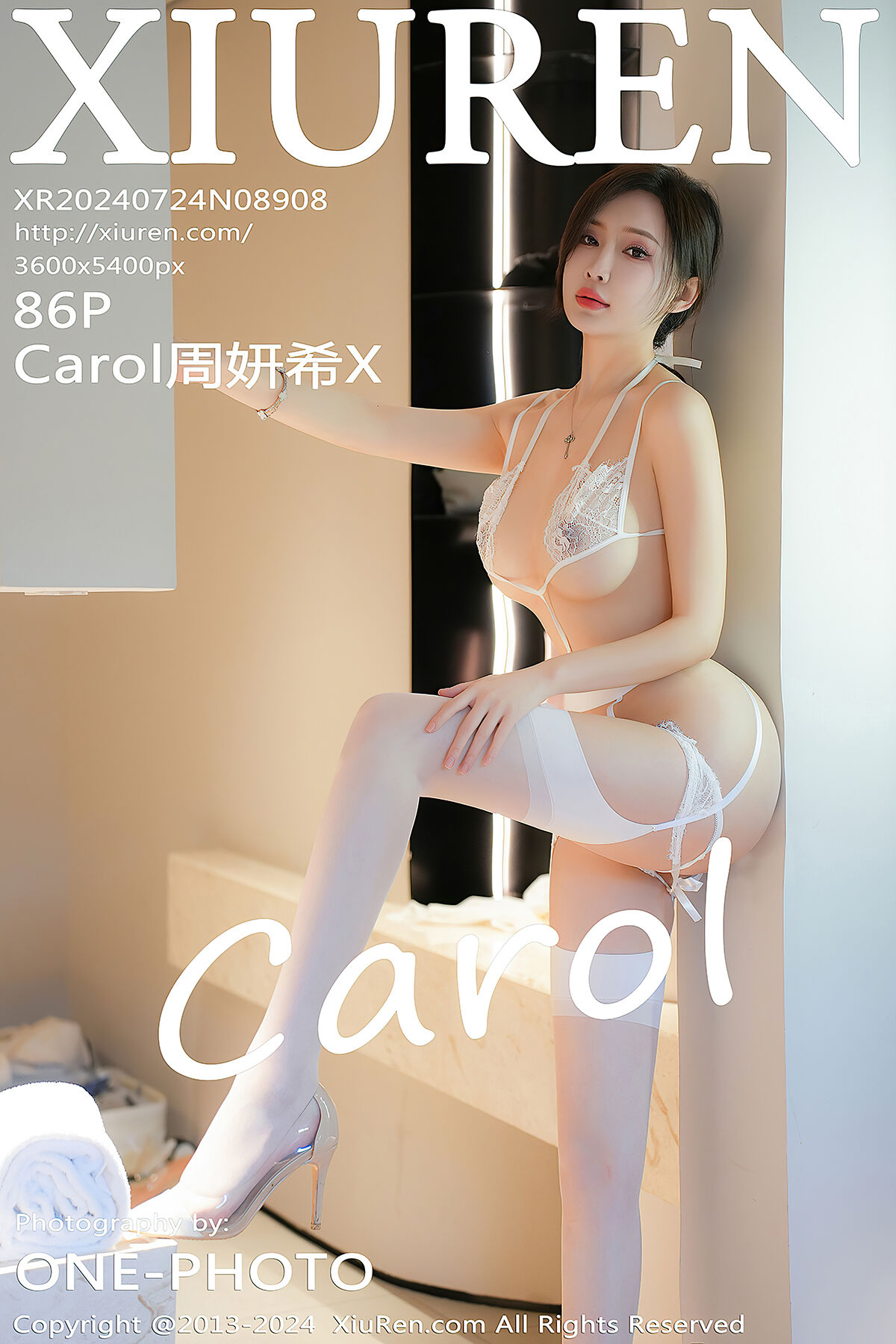 XiuRen秀人网 No.8908 Carol Zhou Yan Xi X-爱秀网
