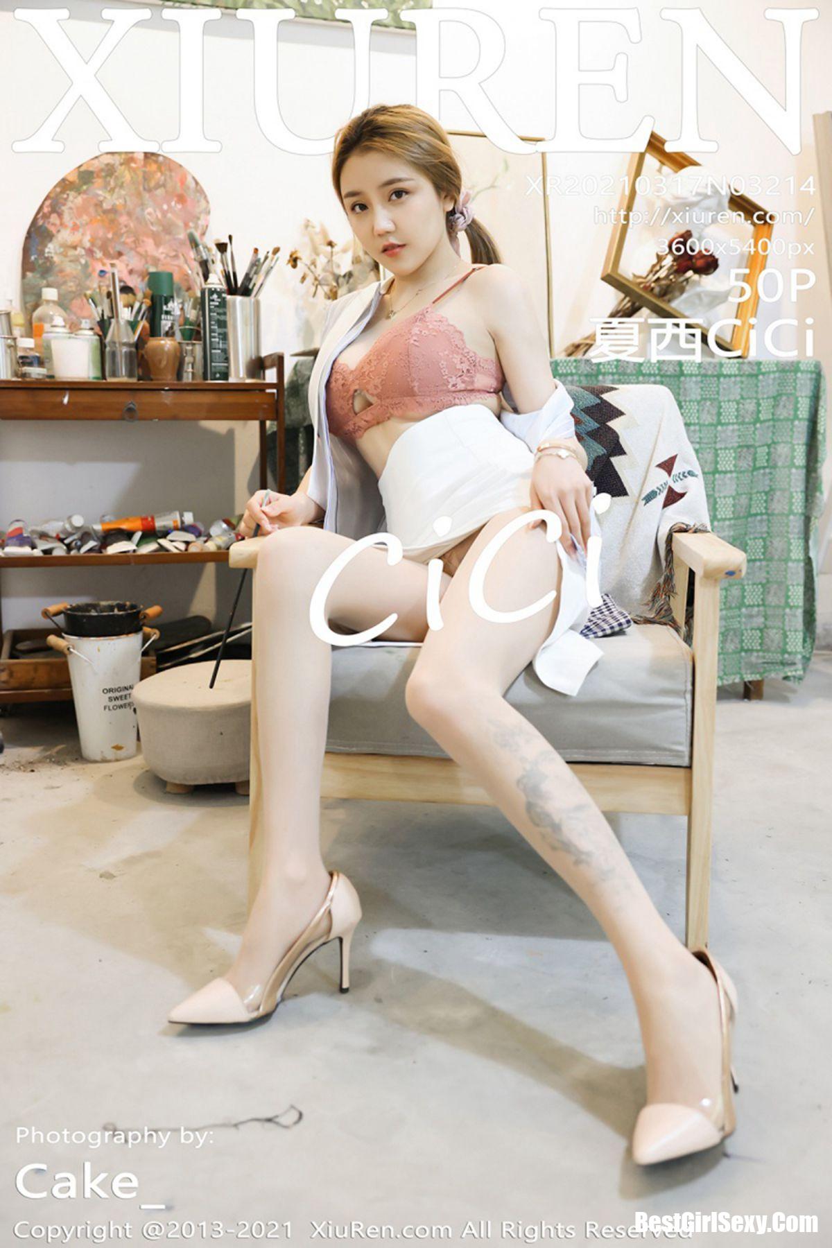 XiuRen秀人网 No.3214 Xia Xi Ci Ci