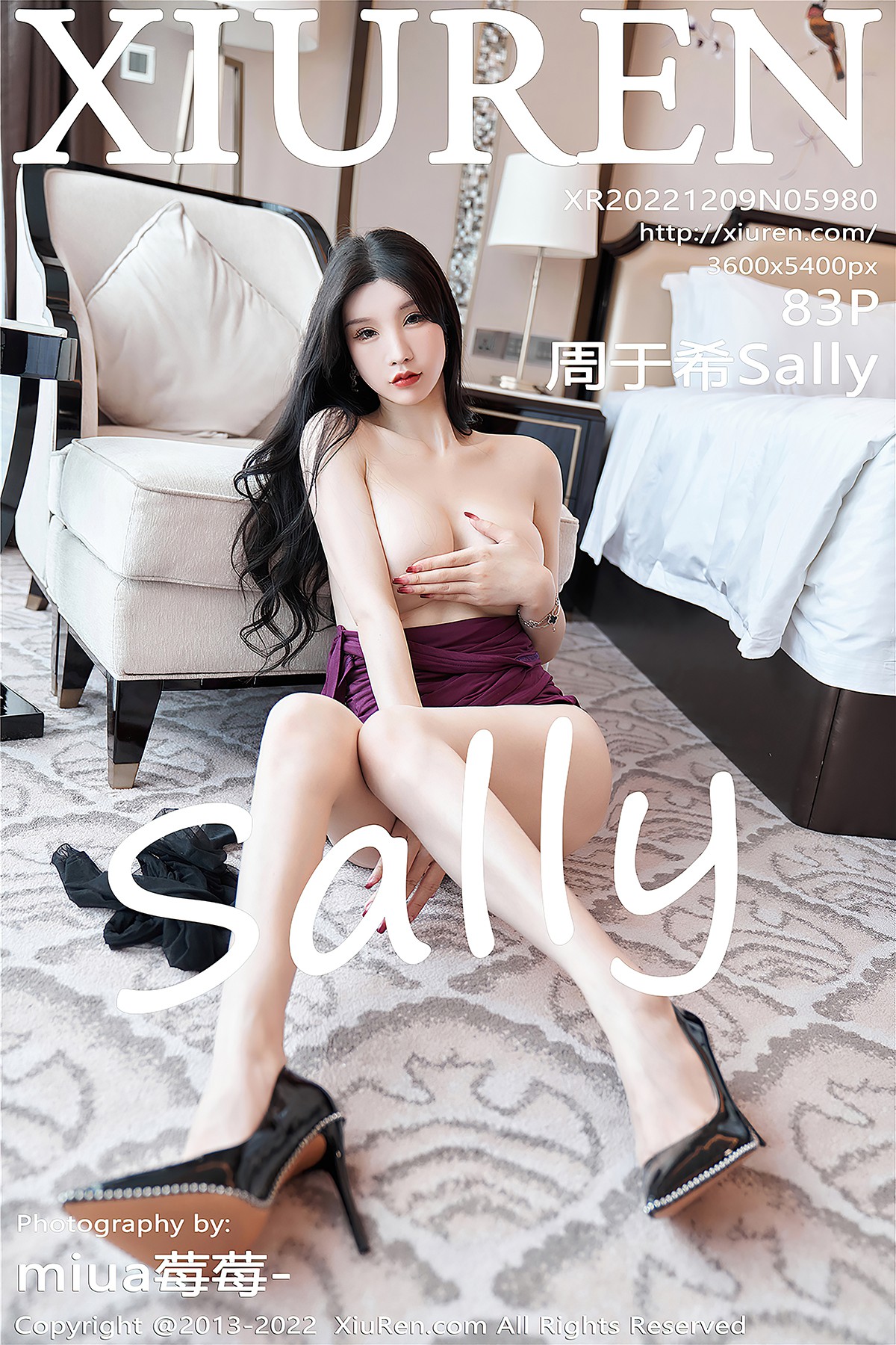 XiuRen秀人网 No.5980 Zhou Yu Xi Sally-爱秀网