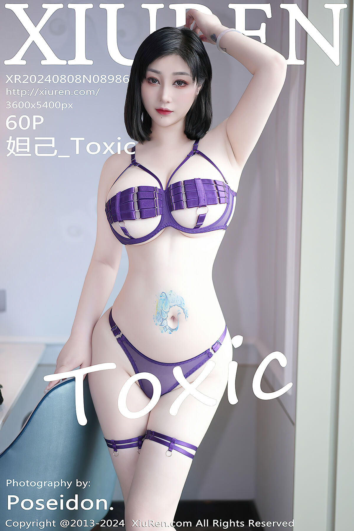 XiuRen秀人网 No.8986 Da Ji Toxic-爱秀网