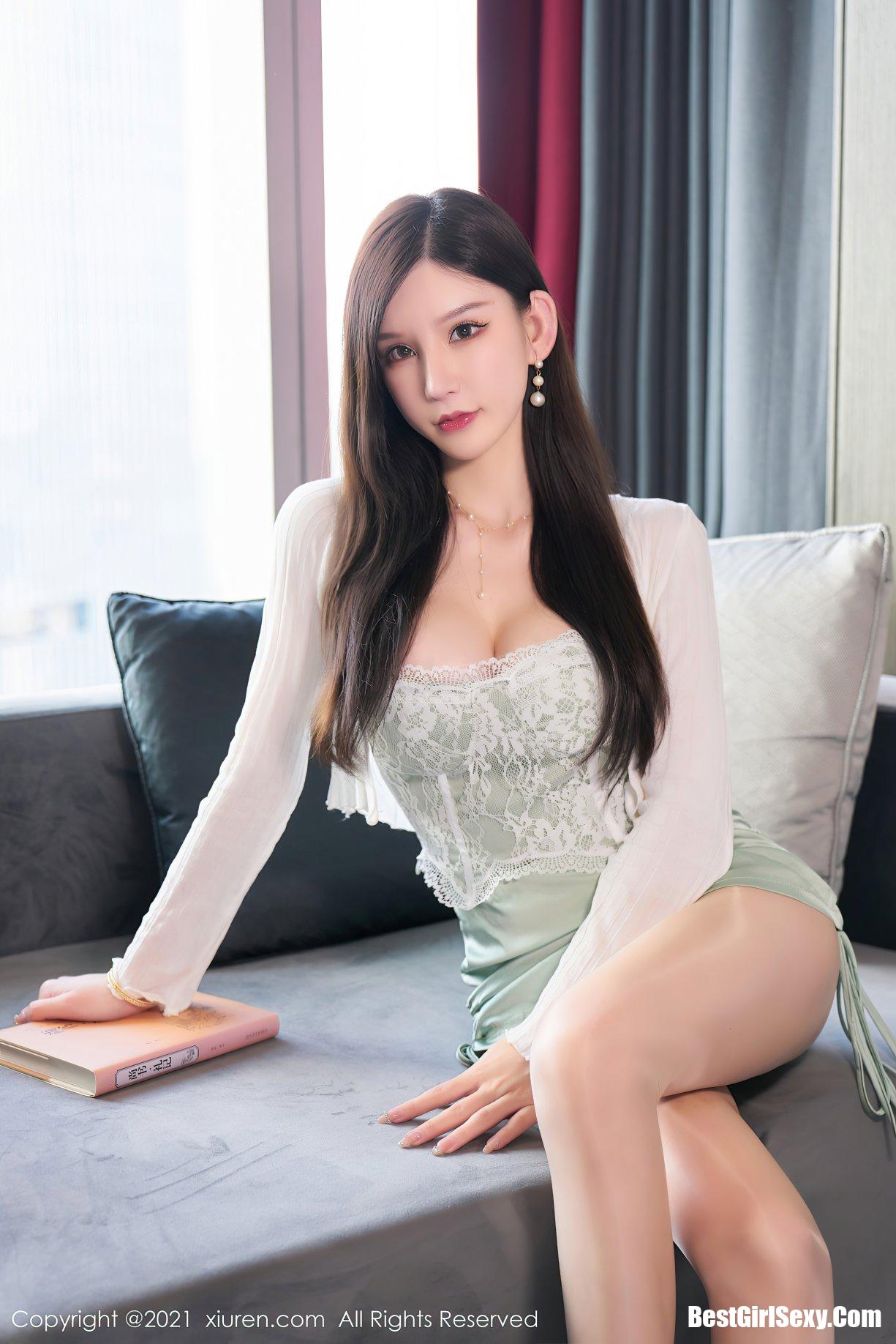 XiuRen秀人网 No.4054 Zhou Yu Xi 10