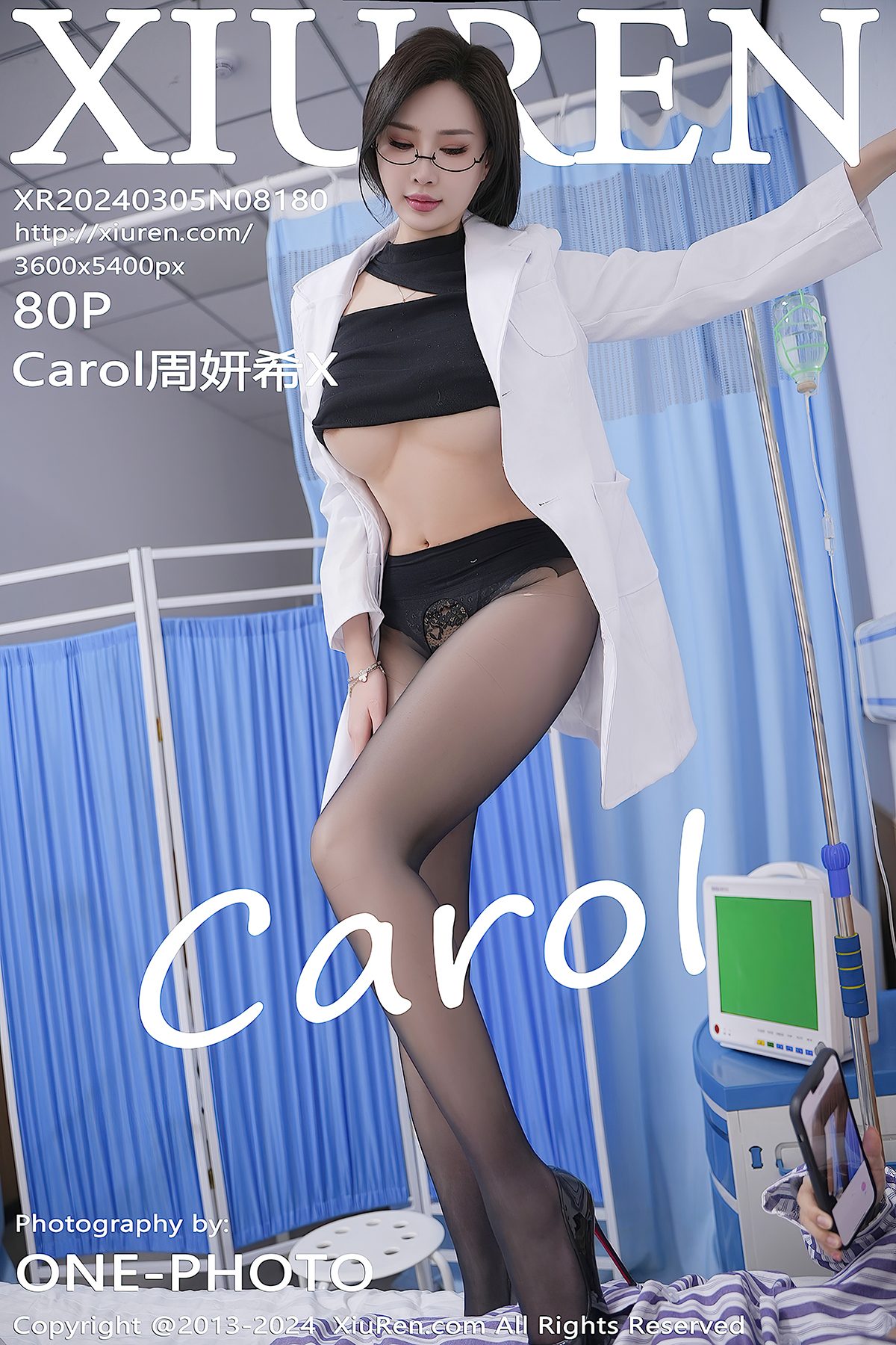XiuRen秀人网 No.8180 Carol Zhou Yan Xi X-爱秀网