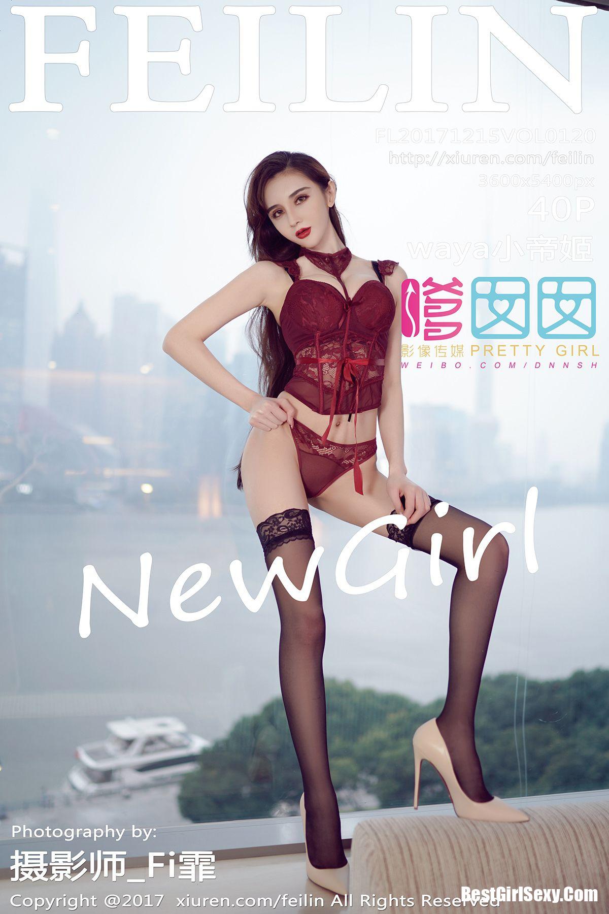 FeiLin Vol.120 A Yi Nu E Wa Ya-爱秀网