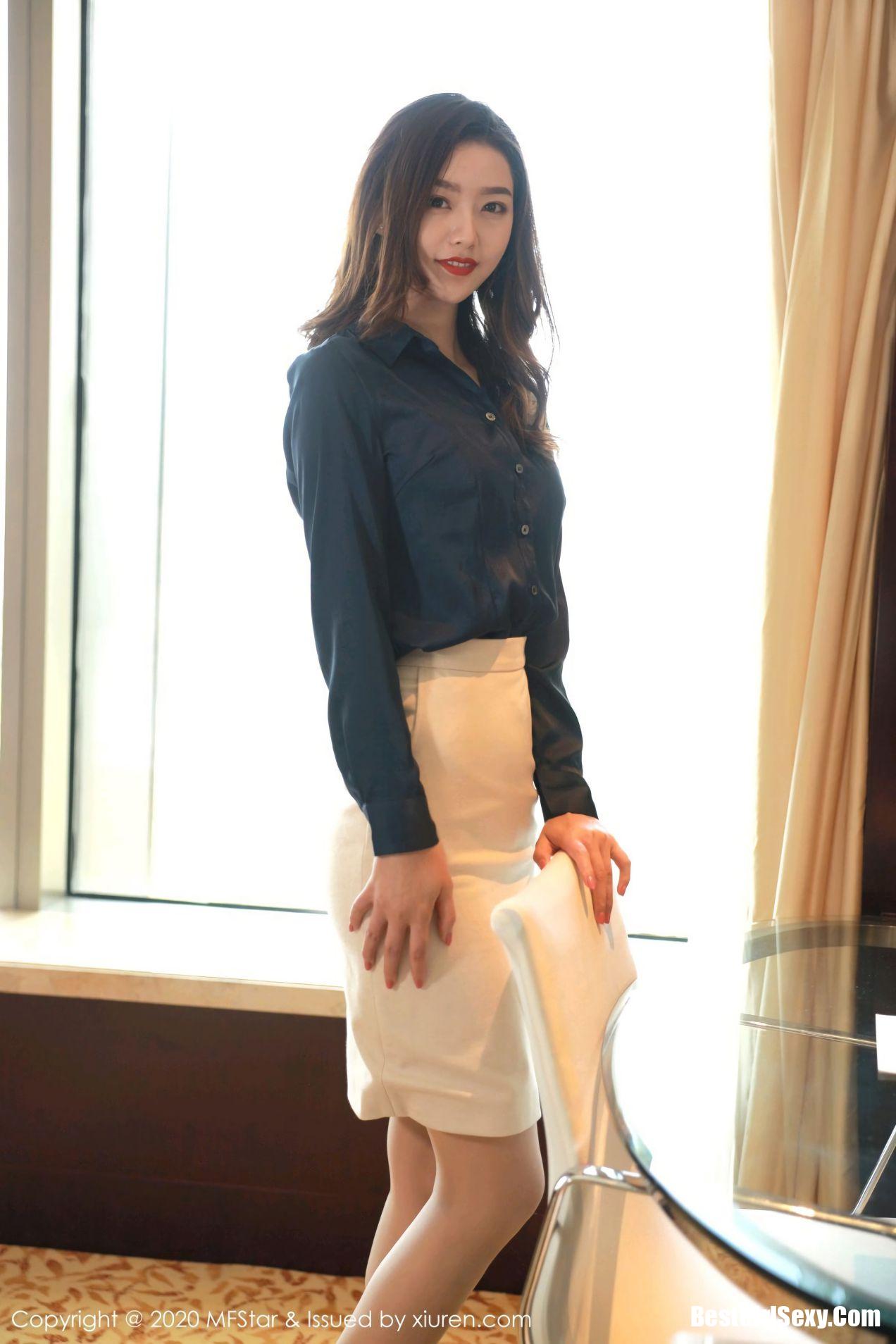 MFStar模范学院 Vol.381 Mu Qing-爱秀网