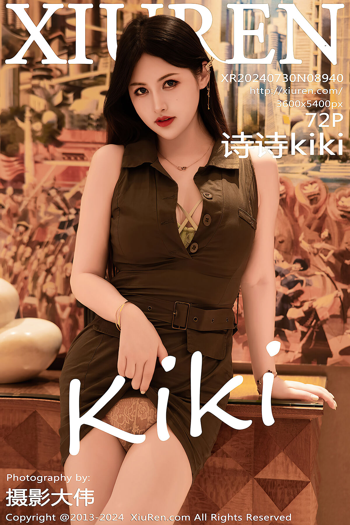 XiuRen秀人网 No.8940 Shi Shi Kiki-爱秀网