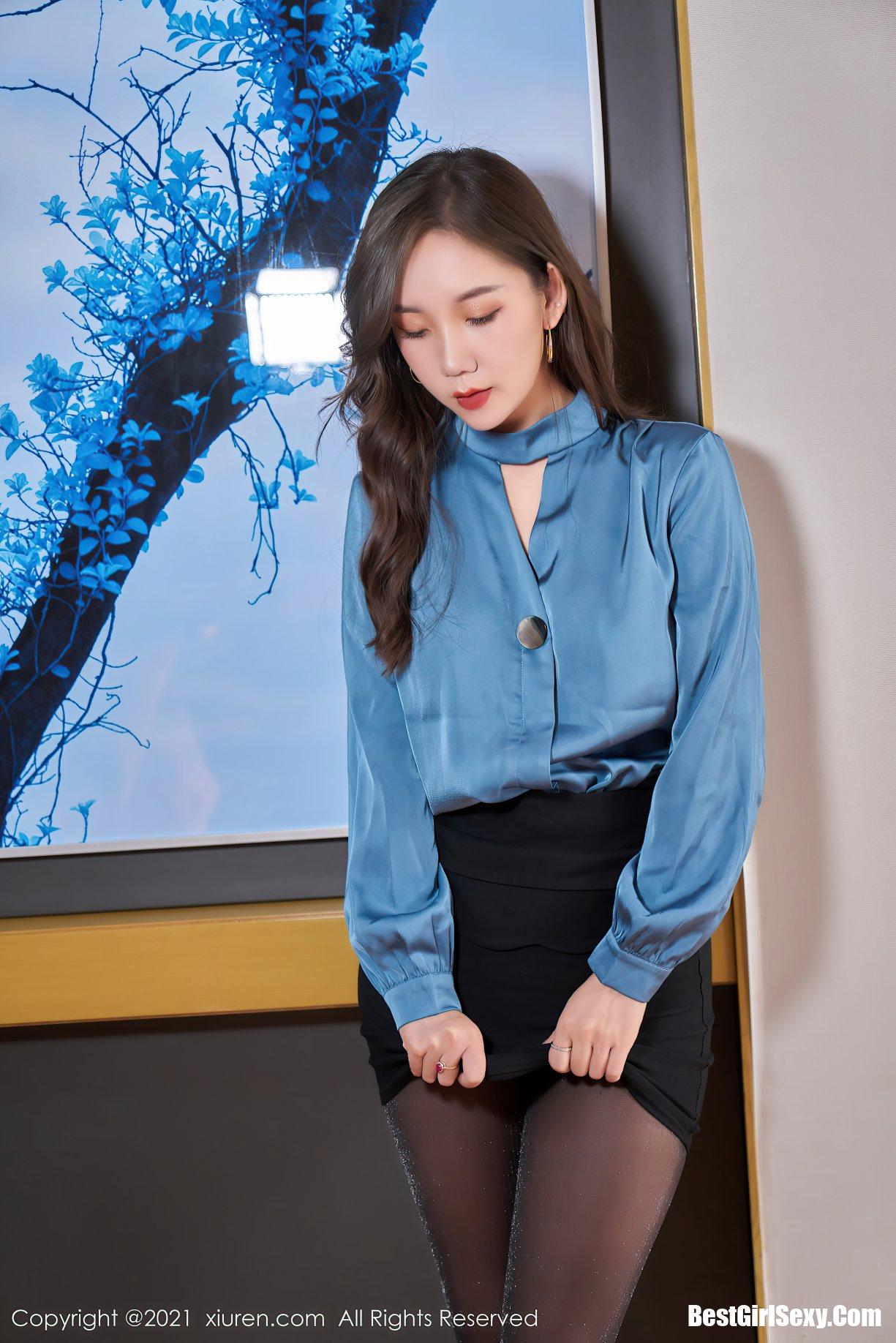 XiuRen秀人网 No.3957 Ai Jing Xiang 25