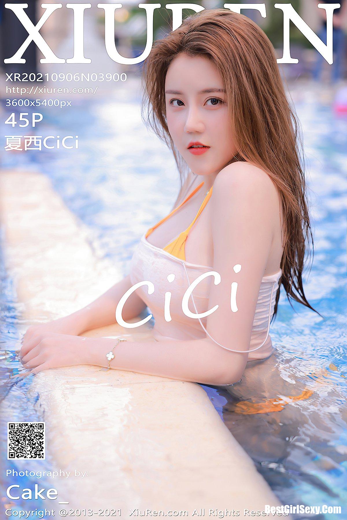 XiuRen秀人网 No.3900 Xia Xi Ci Ci
