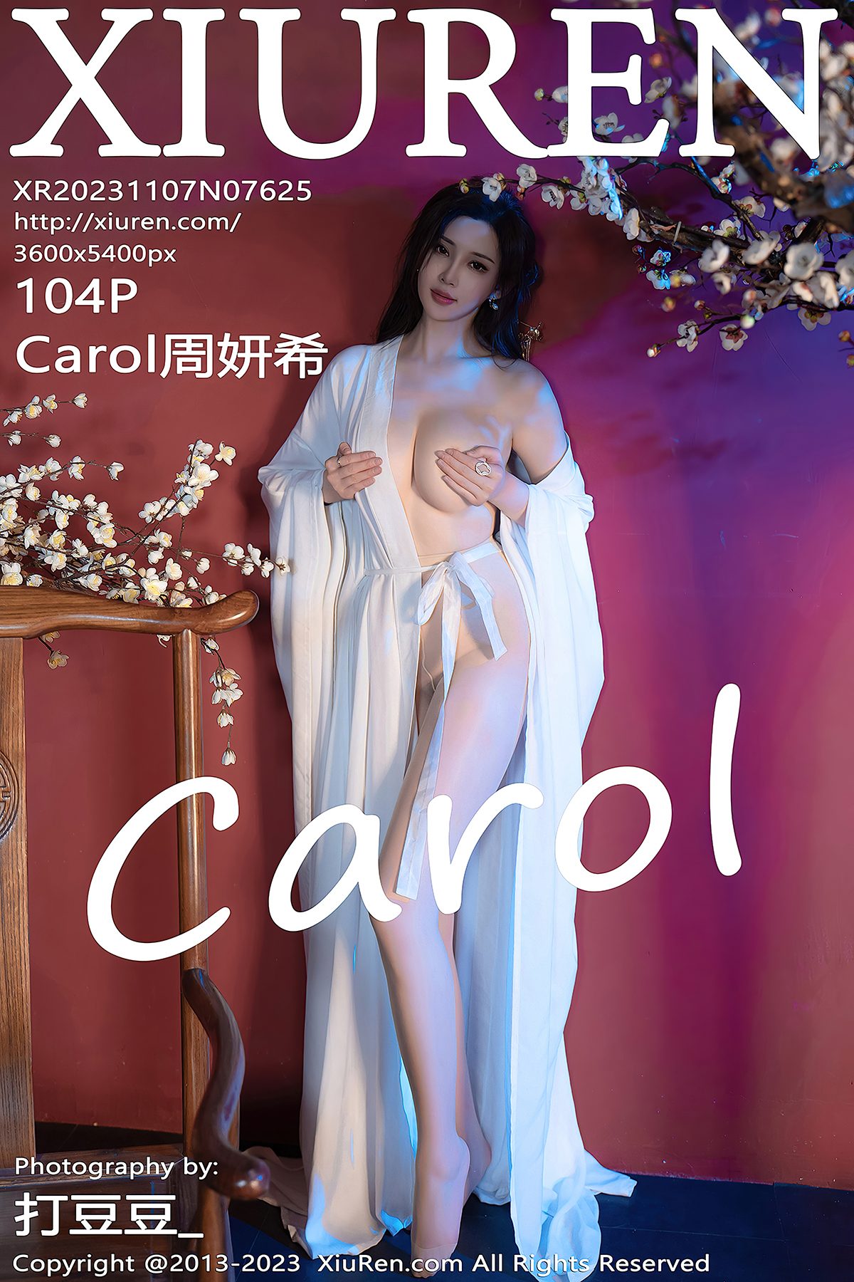 XiuRen秀人网 No.7625 Carol Zhou Yan Xi-爱秀网