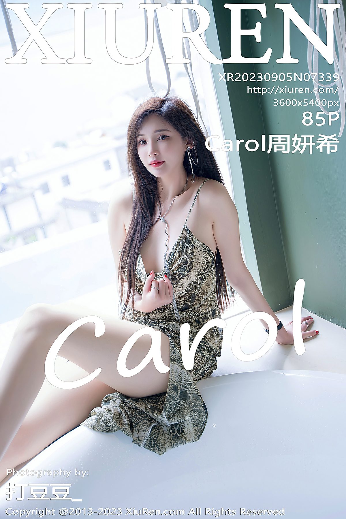 XiuRen秀人网 No.7339 Carol Zhou Yan Xi-爱秀网