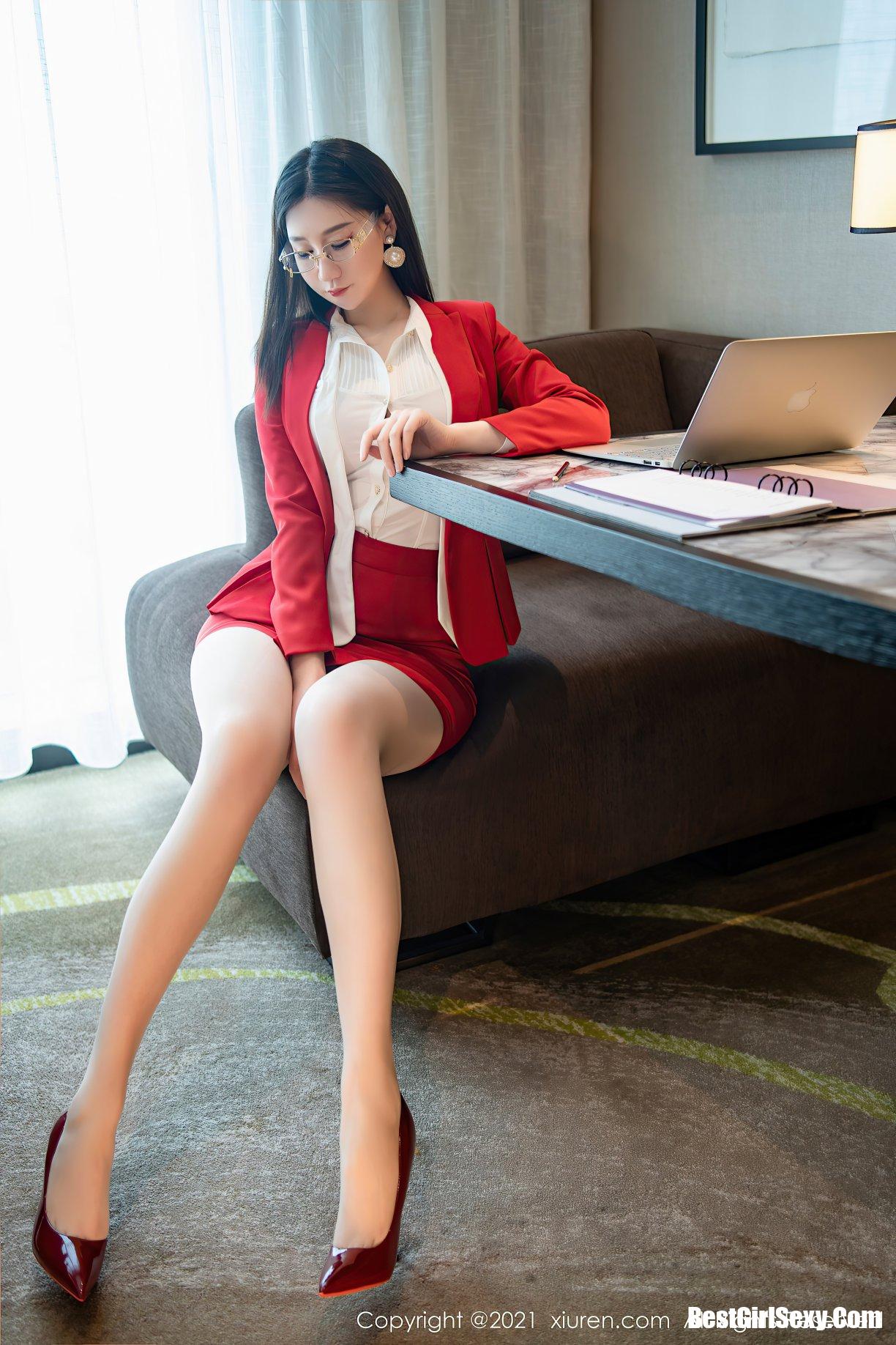 XiuRen秀人网 No.3954 Gu Qiao Nan Cora 14
