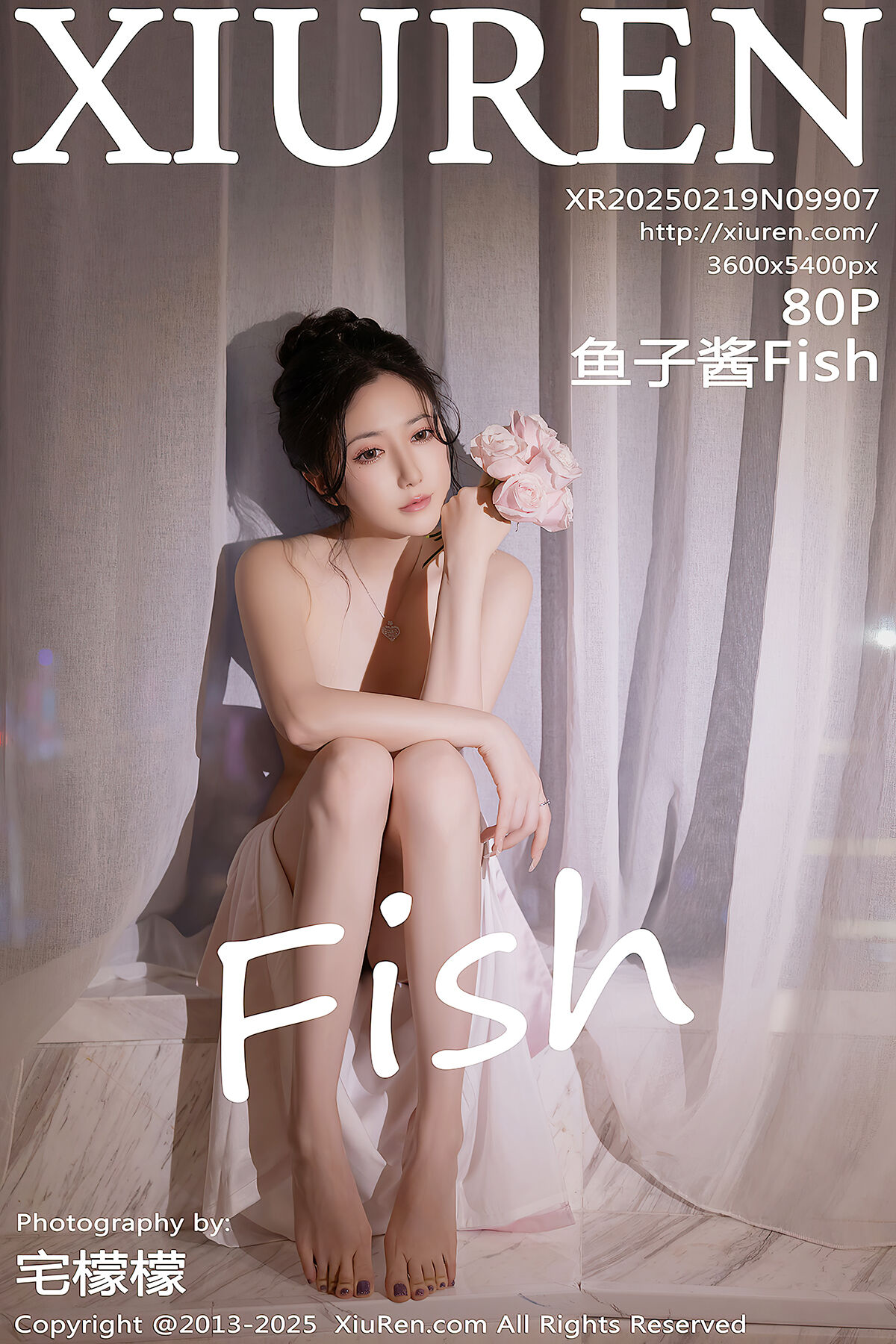 XiuRen秀人网 No.9907 鱼子酱Fish (81P)-爱秀网
