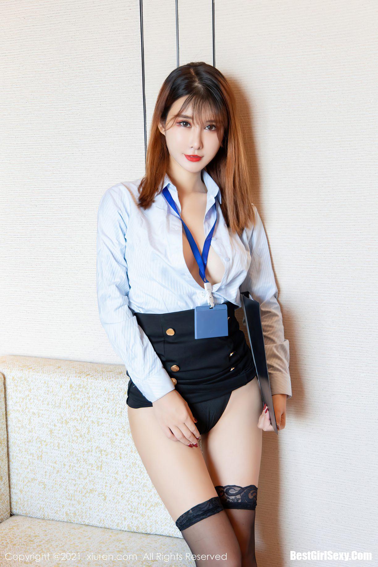 XiuRen秀人网 No.4247 Xia Mo Mo Tifa 19