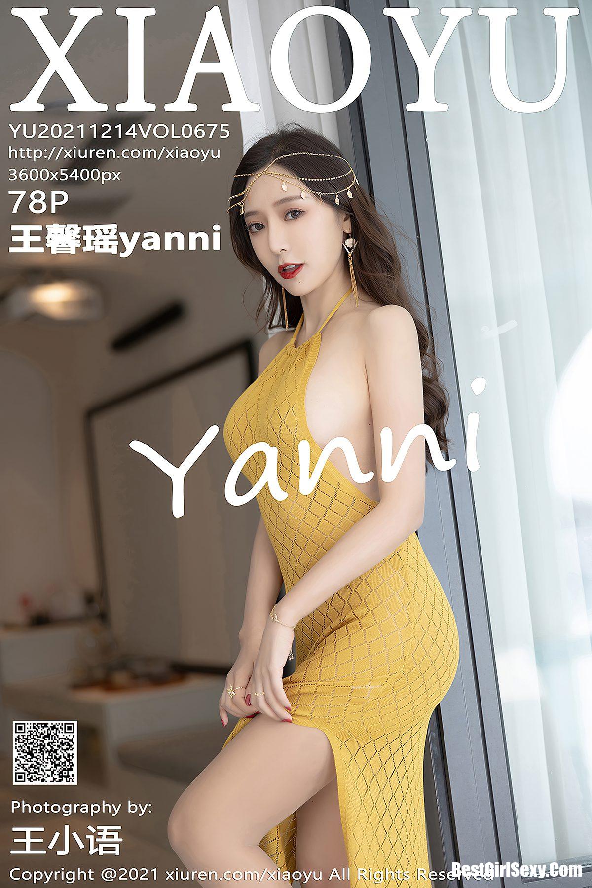 XiaoYu语画界 Vol.675 Wang Xin Yao-爱秀网