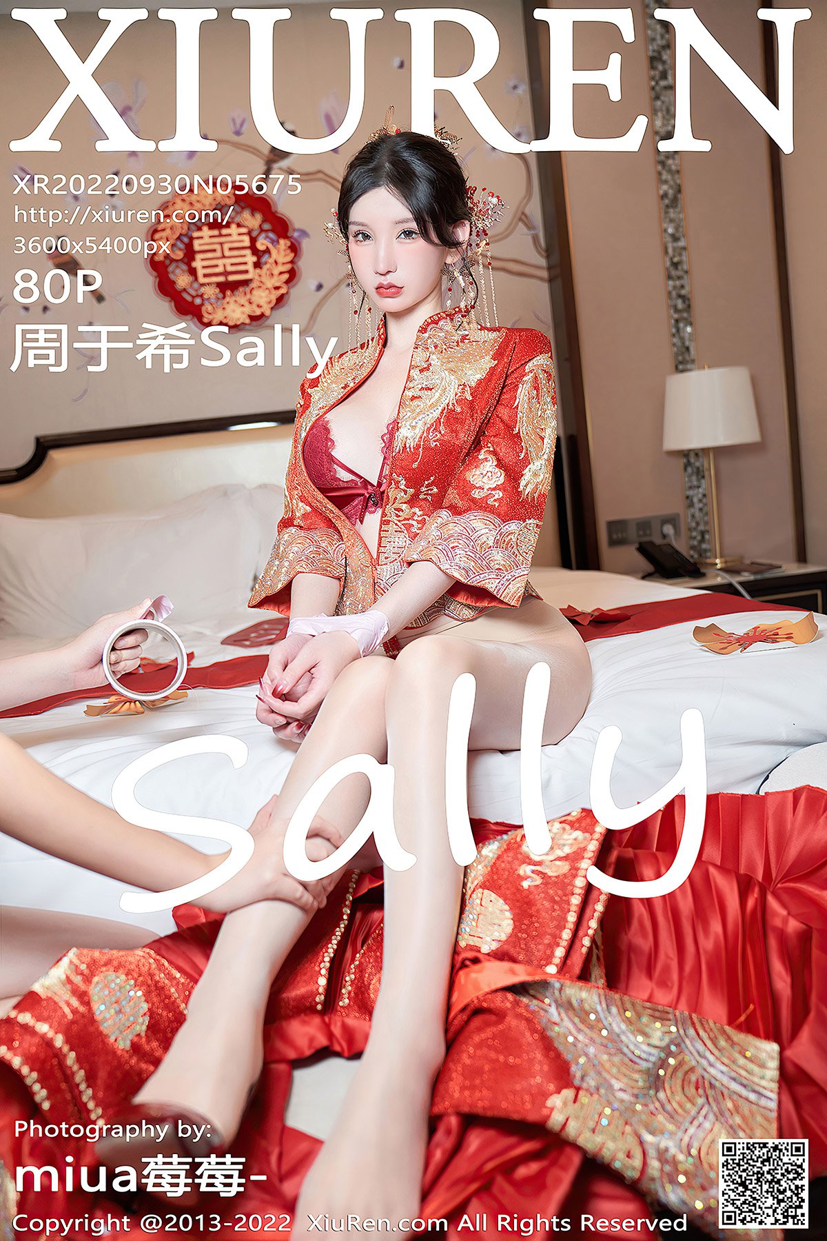 XiuRen秀人网 No.5675 Zhou Yu Xi Sally-爱秀网