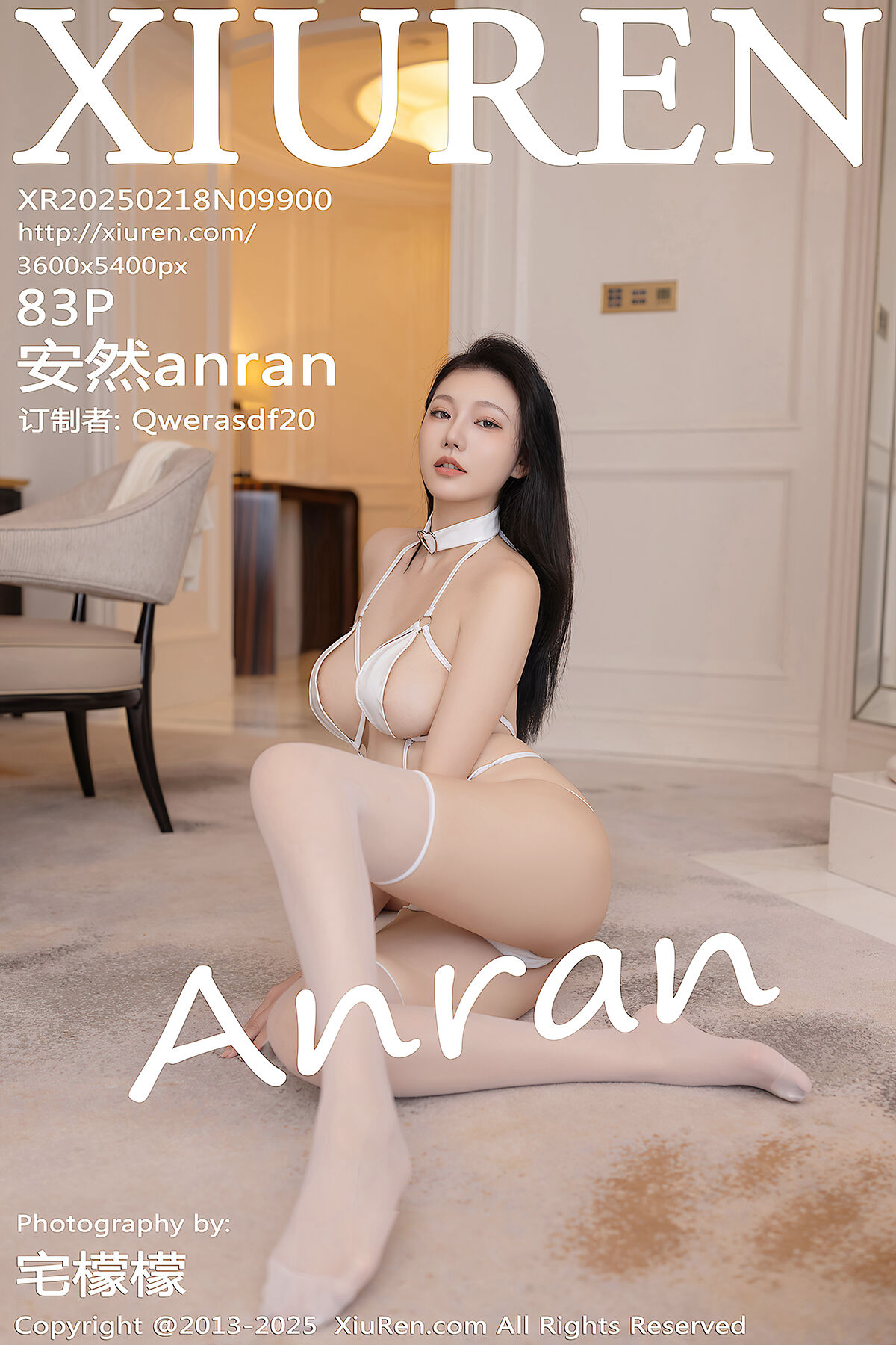 XiuRen秀人网 No.9900 An Ran-爱秀网