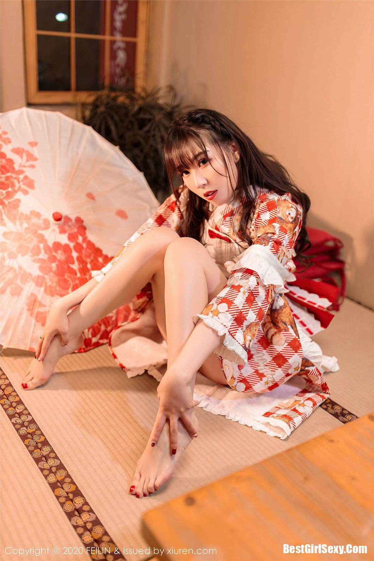 FeiLin嗲囡囡 Vol.360 Liang Ren Fei Ai Ren-爱秀网