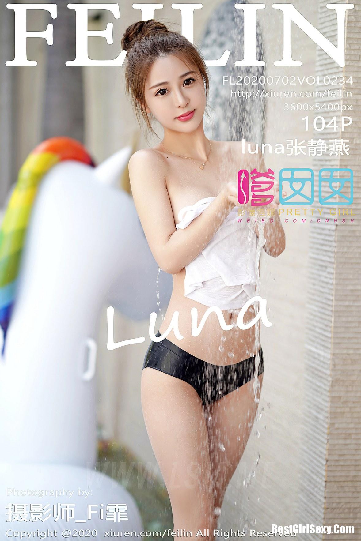 FeiLin Vol.234 Zhang Jing Yan-爱秀网