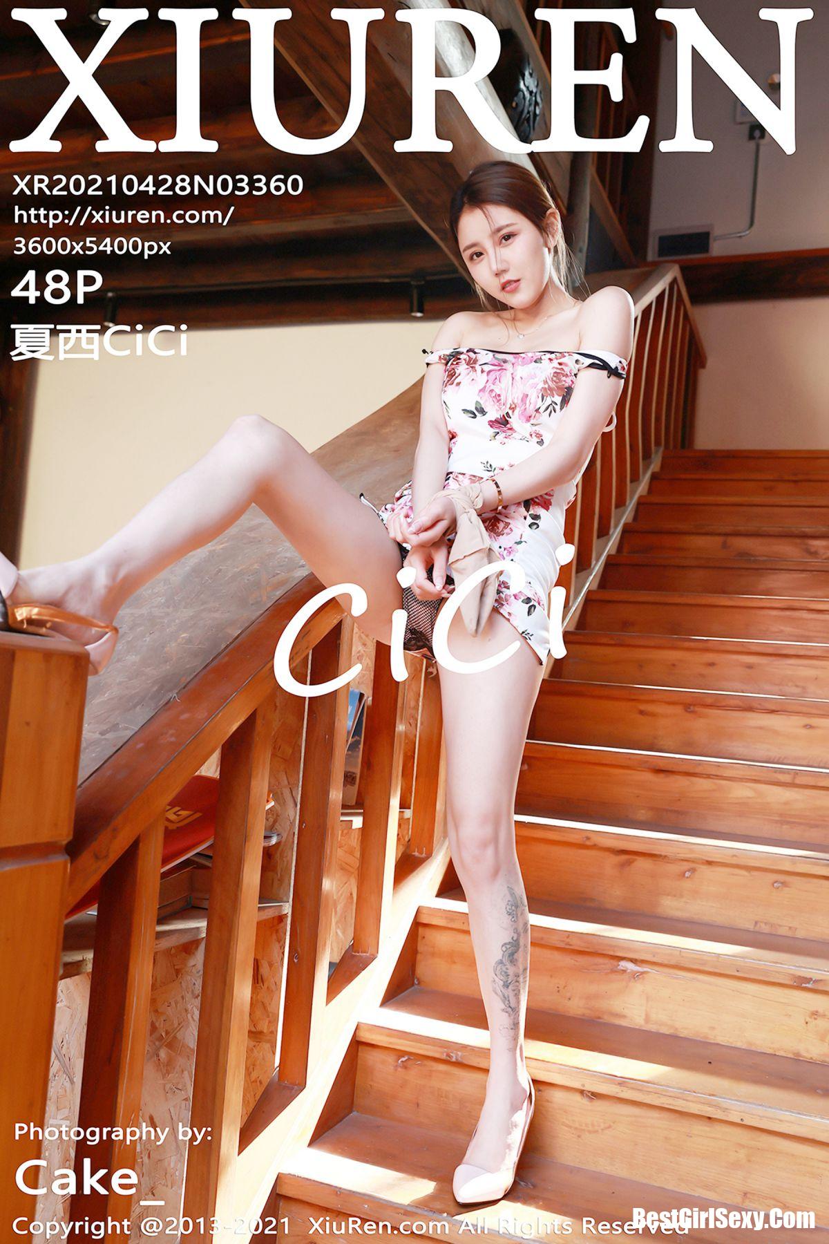 XiuRen秀人网 No.3360 Xia Xi Ci Ci