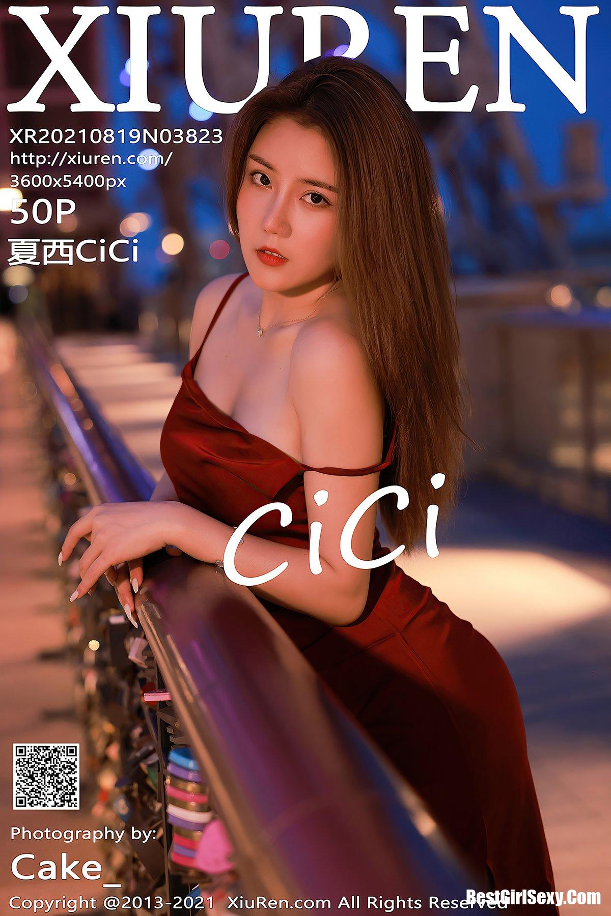 XiuRen秀人网 No.3823 Xia Xi Ci Ci