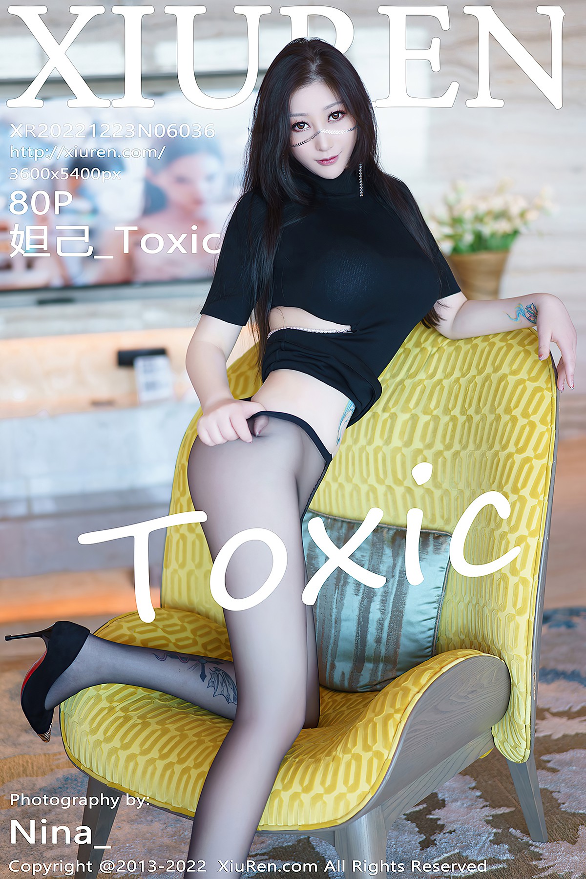 XiuRen秀人网 No.6036 Da Ji Toxic-爱秀网