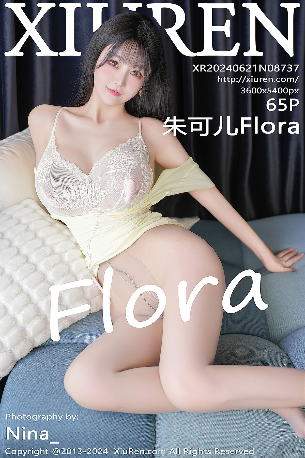 XiuRen秀人网 No.8737 Zhu Ke Er Flora-爱秀网