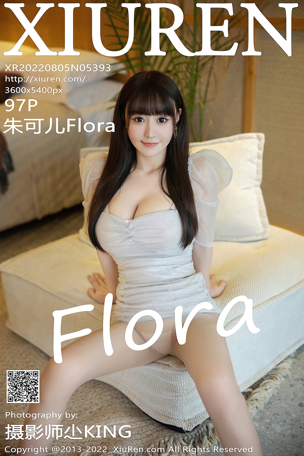 XiuRen秀人网 No.5393 Zhu Ke Er Flora-爱秀网